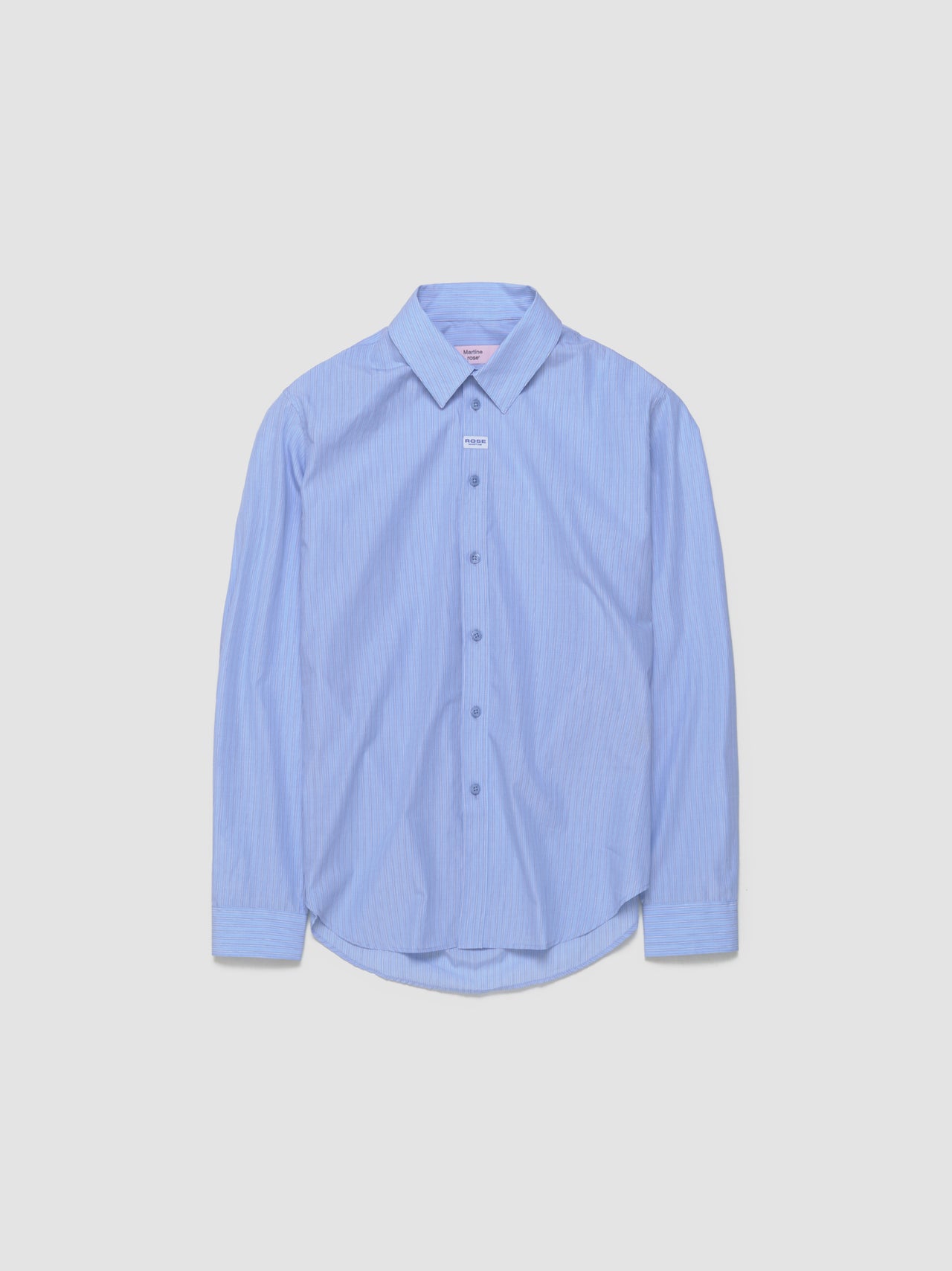 Classic Shirt in Blue & White Stripe