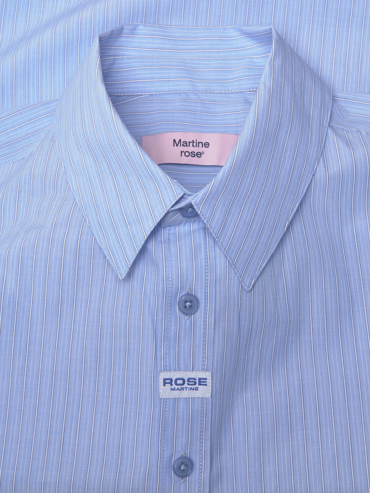 Classic Shirt in Blue & White Stripe