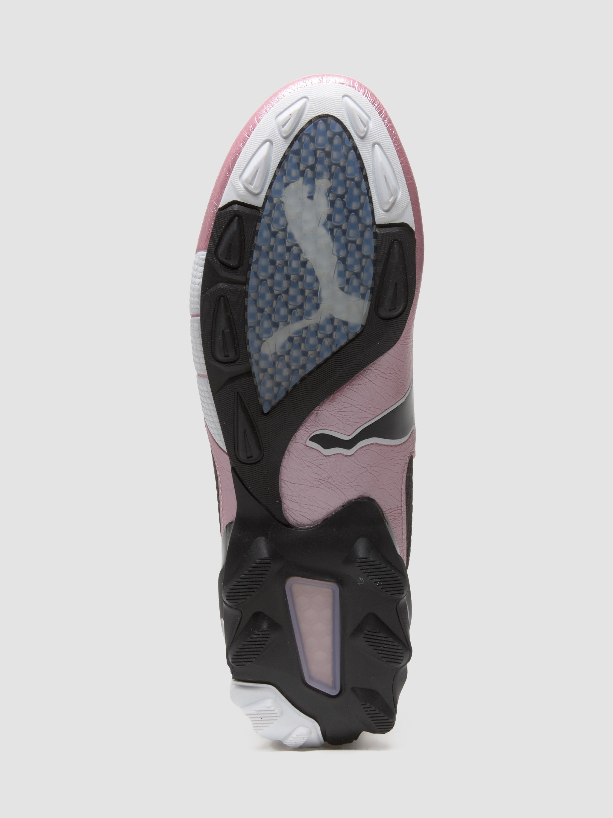 V-S1 Metallic Sneaker in Black & Poised Pink