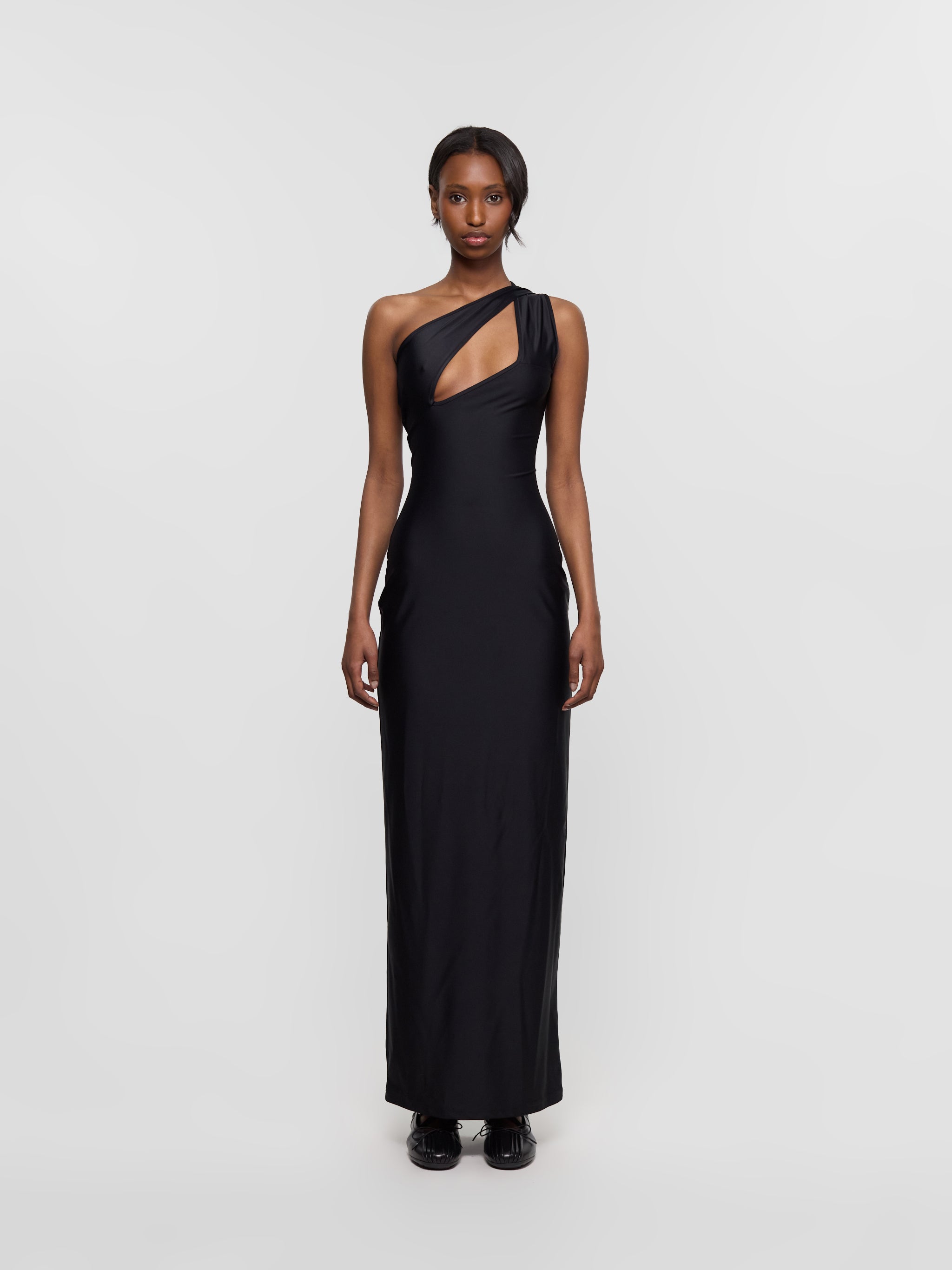 Scuba Dress in Black