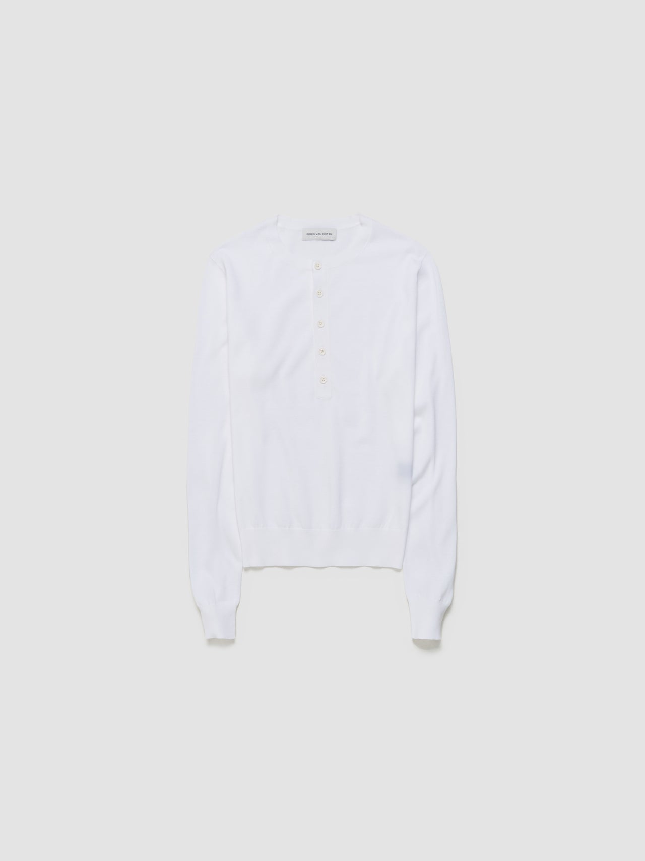 Micro Sweater in White