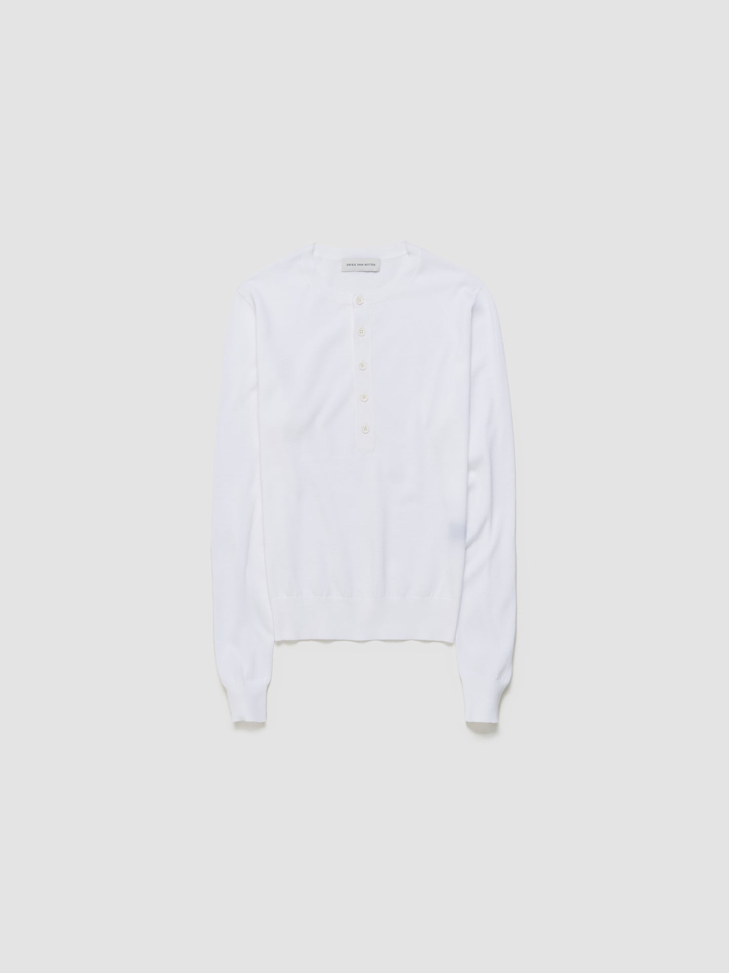 Micro Sweater in White
