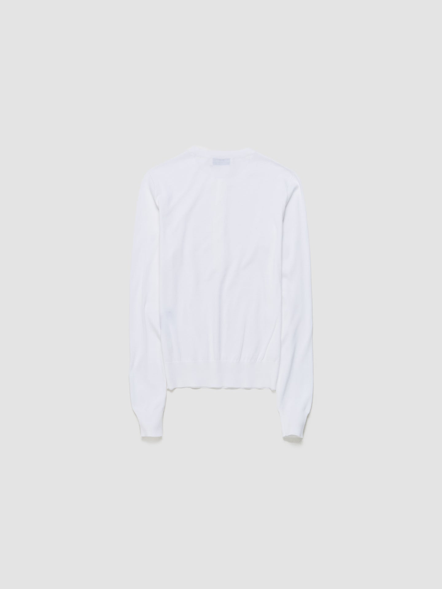 Micro Sweater in White