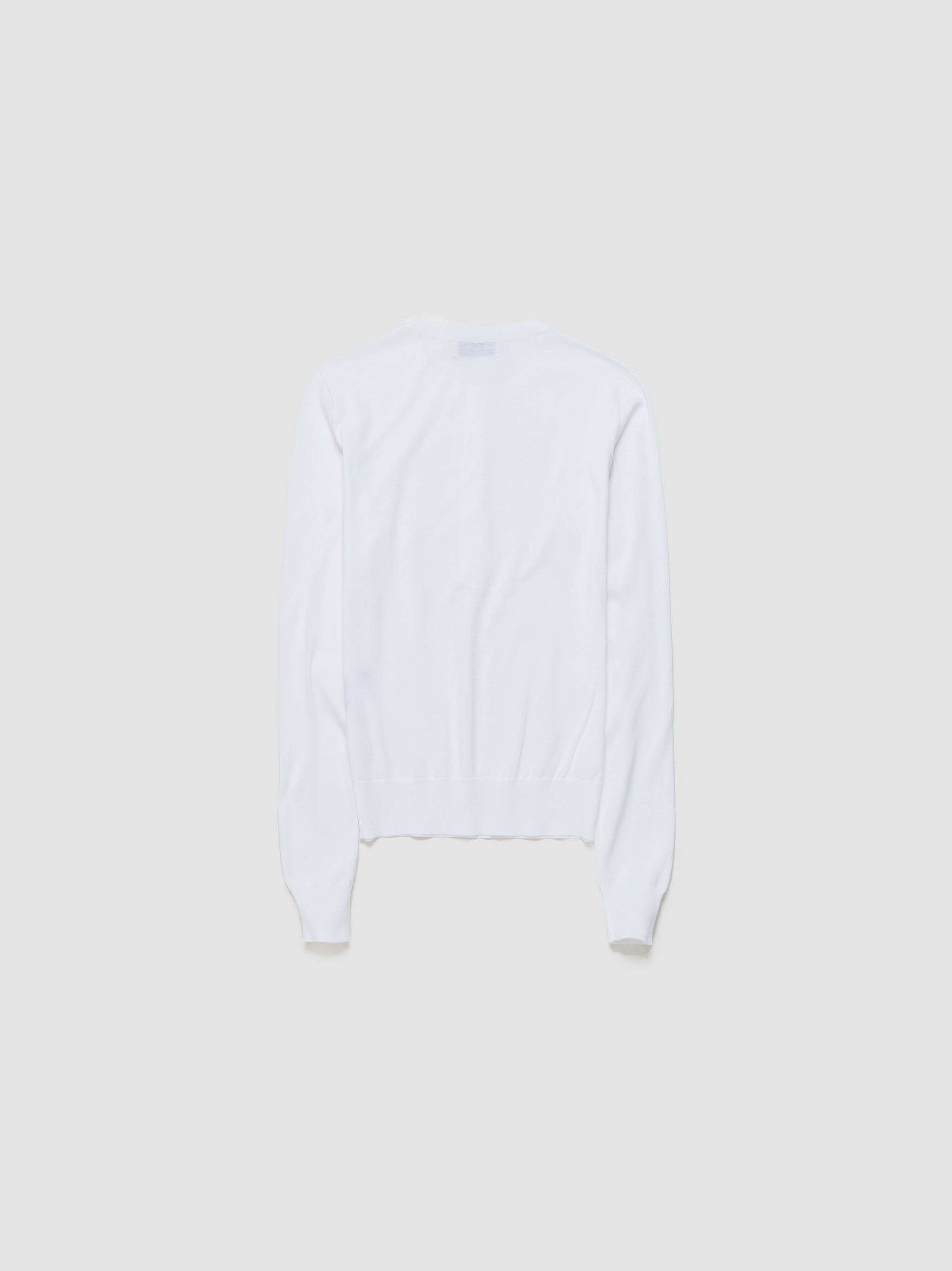 Micro Sweater in White