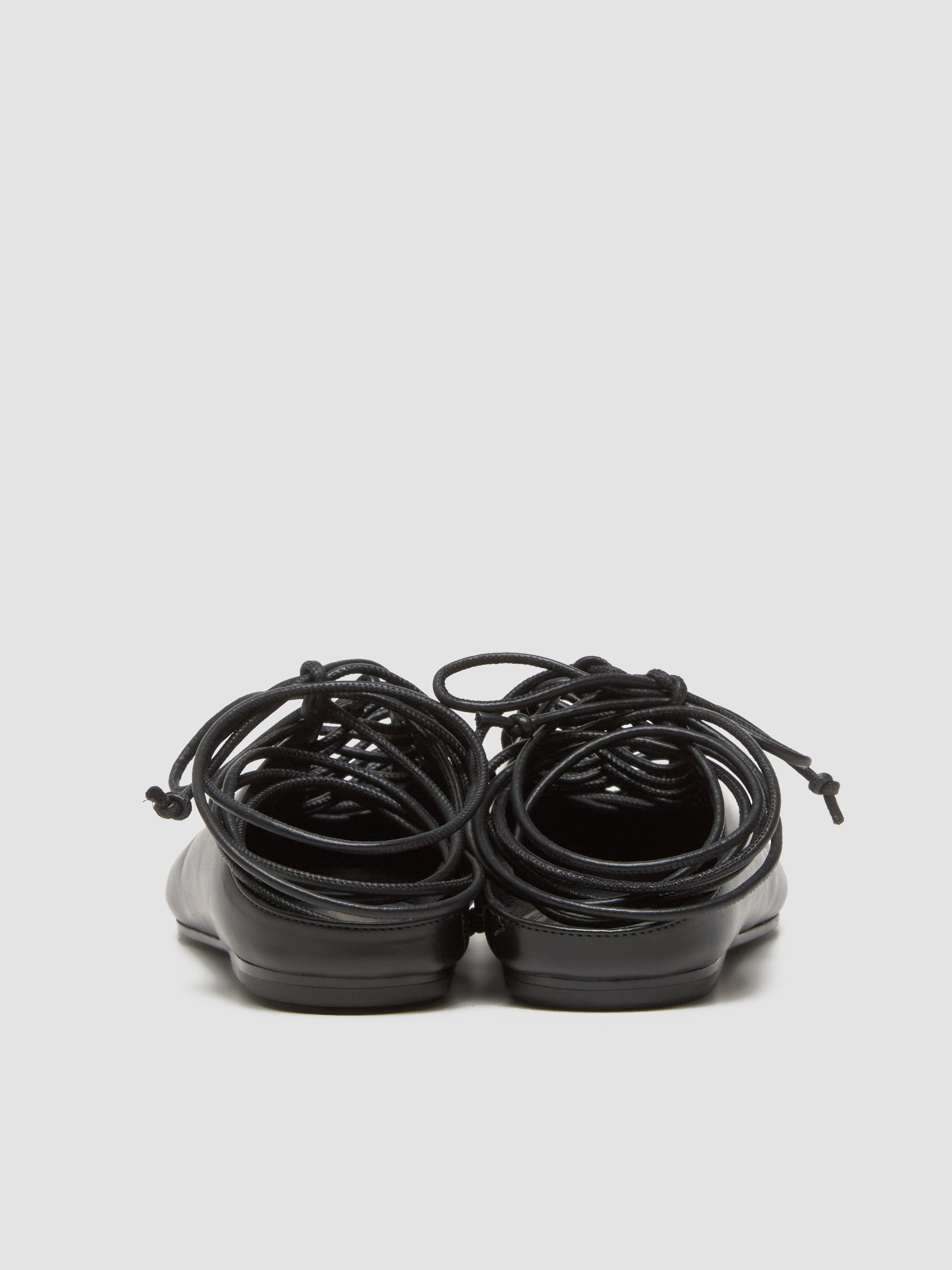 Lace-Up Shoes in Black