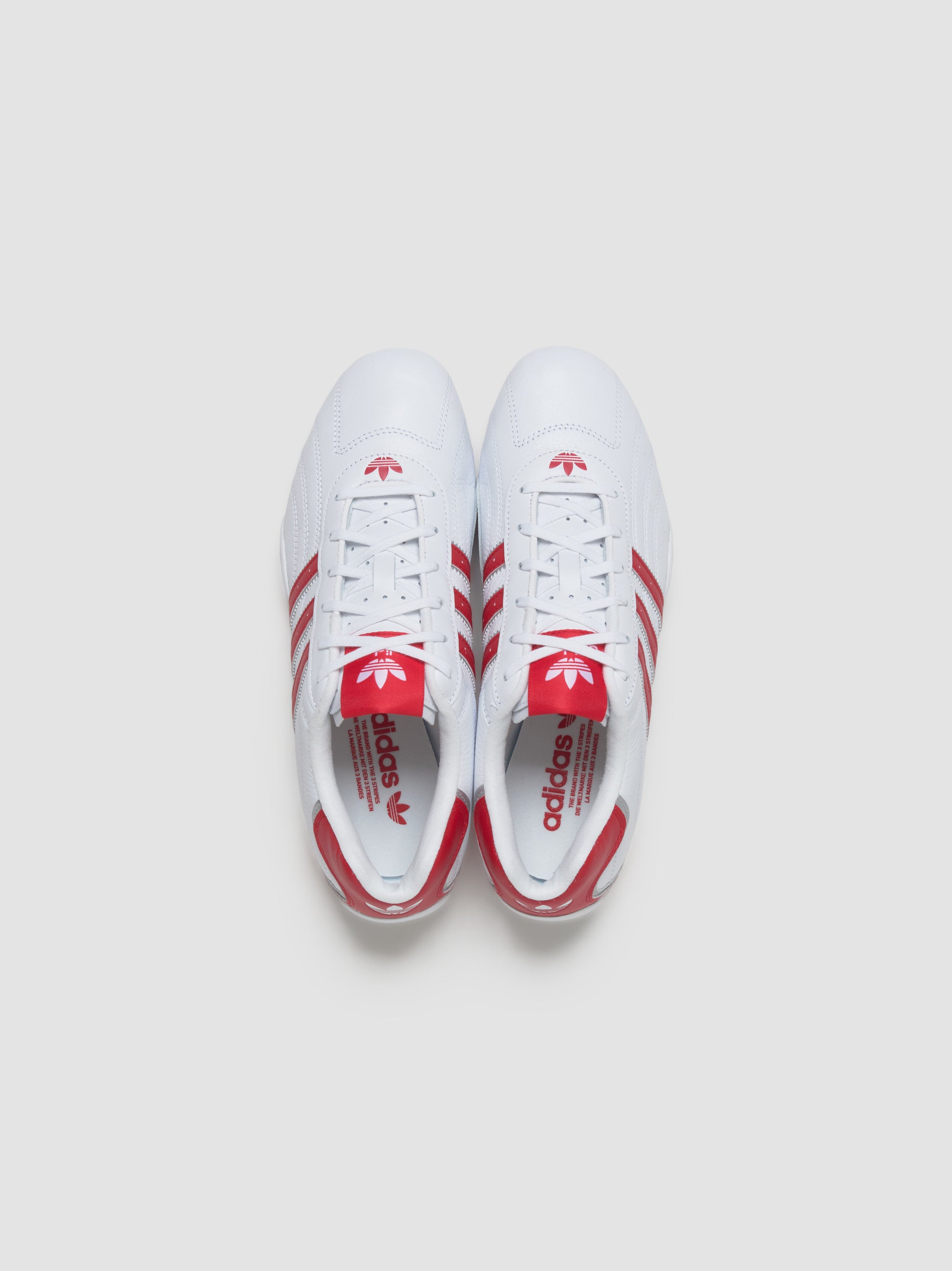 Adiracer LT Sneaker in Cloud White & Better Scarlet