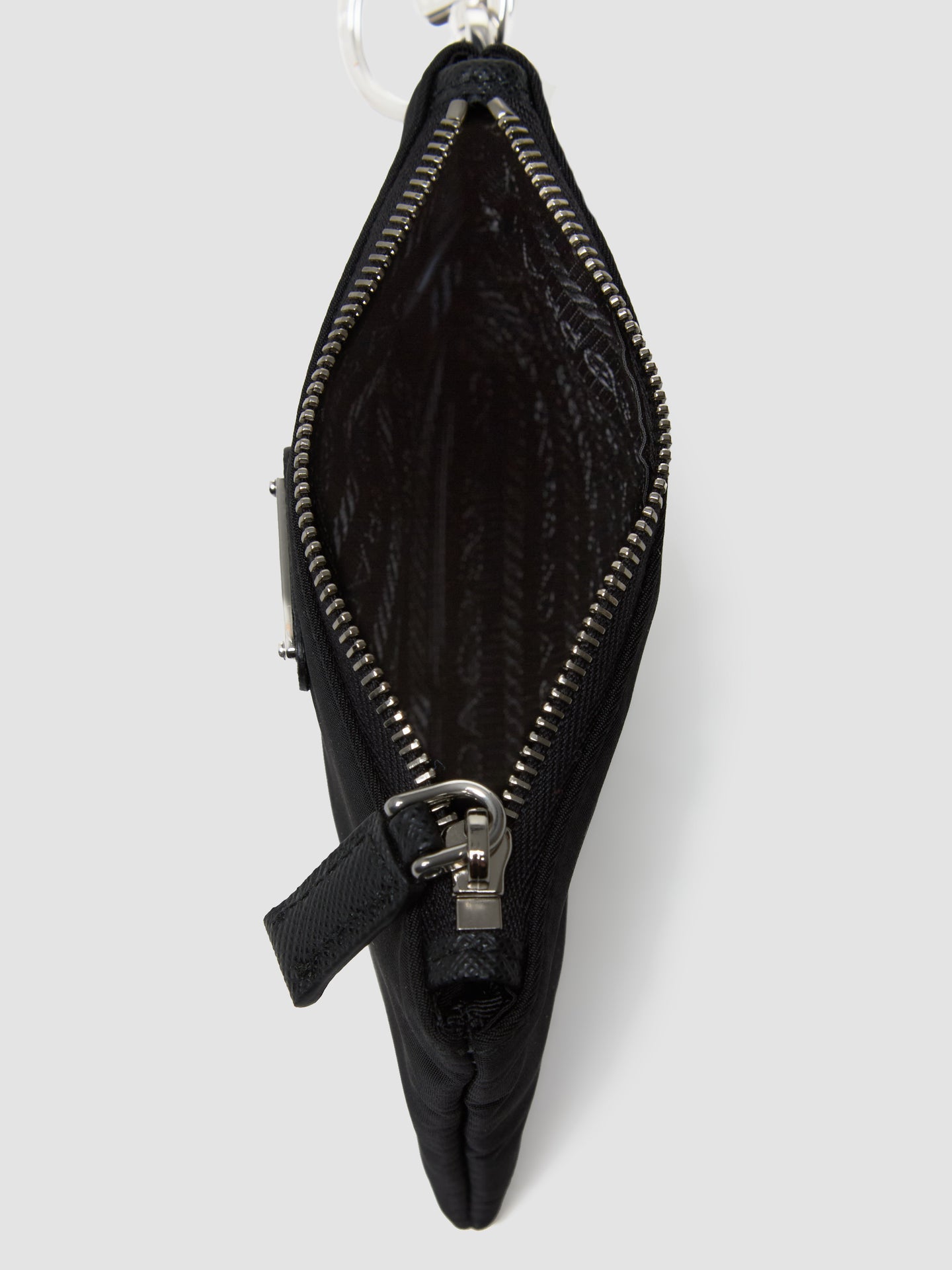 Travel Key Ring Pouch in Black