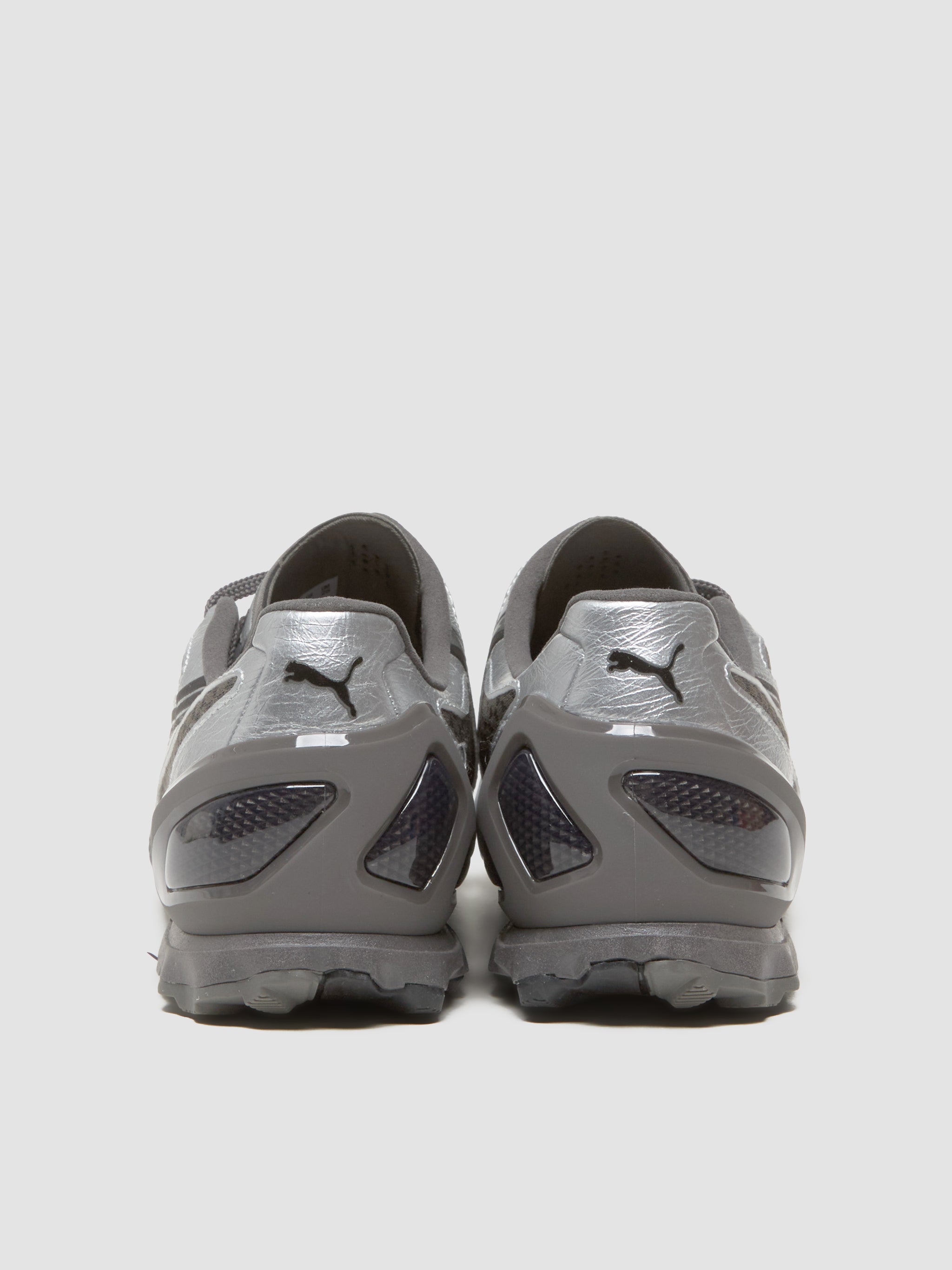 V-S1 Metallic Sneaker in Gray & Black