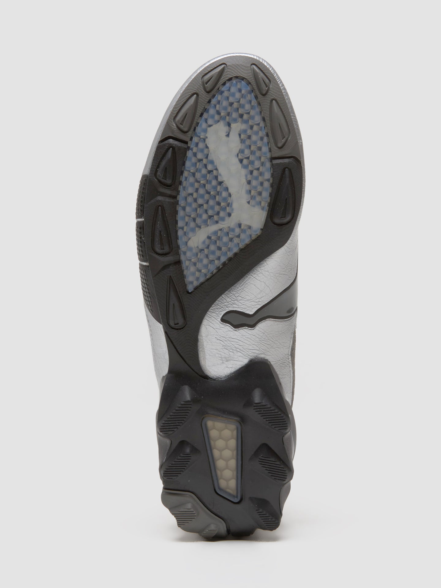 V-S1 Metallic Sneaker in Gray & Black