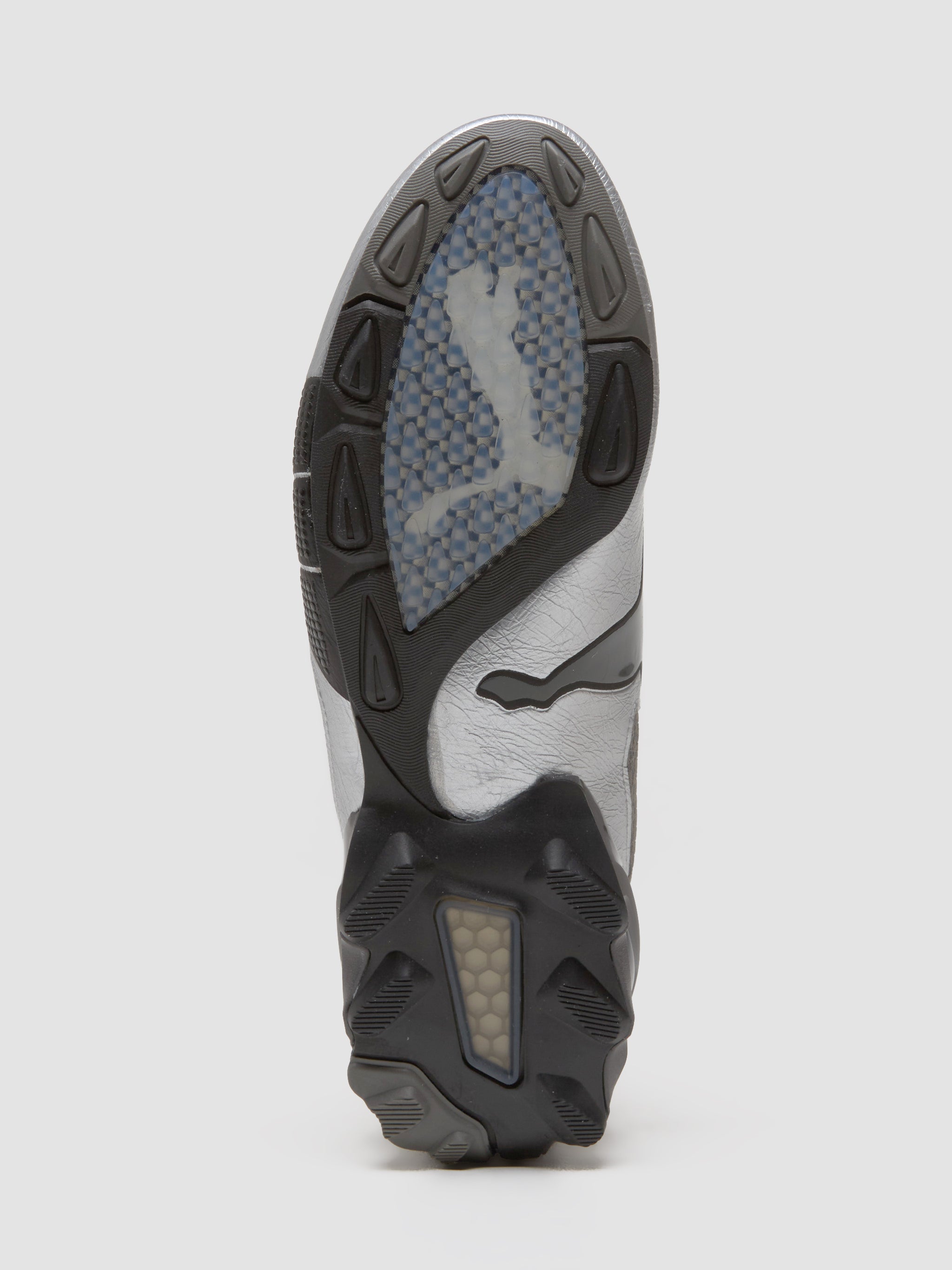 V-S1 Metallic Sneaker in Gray & Black