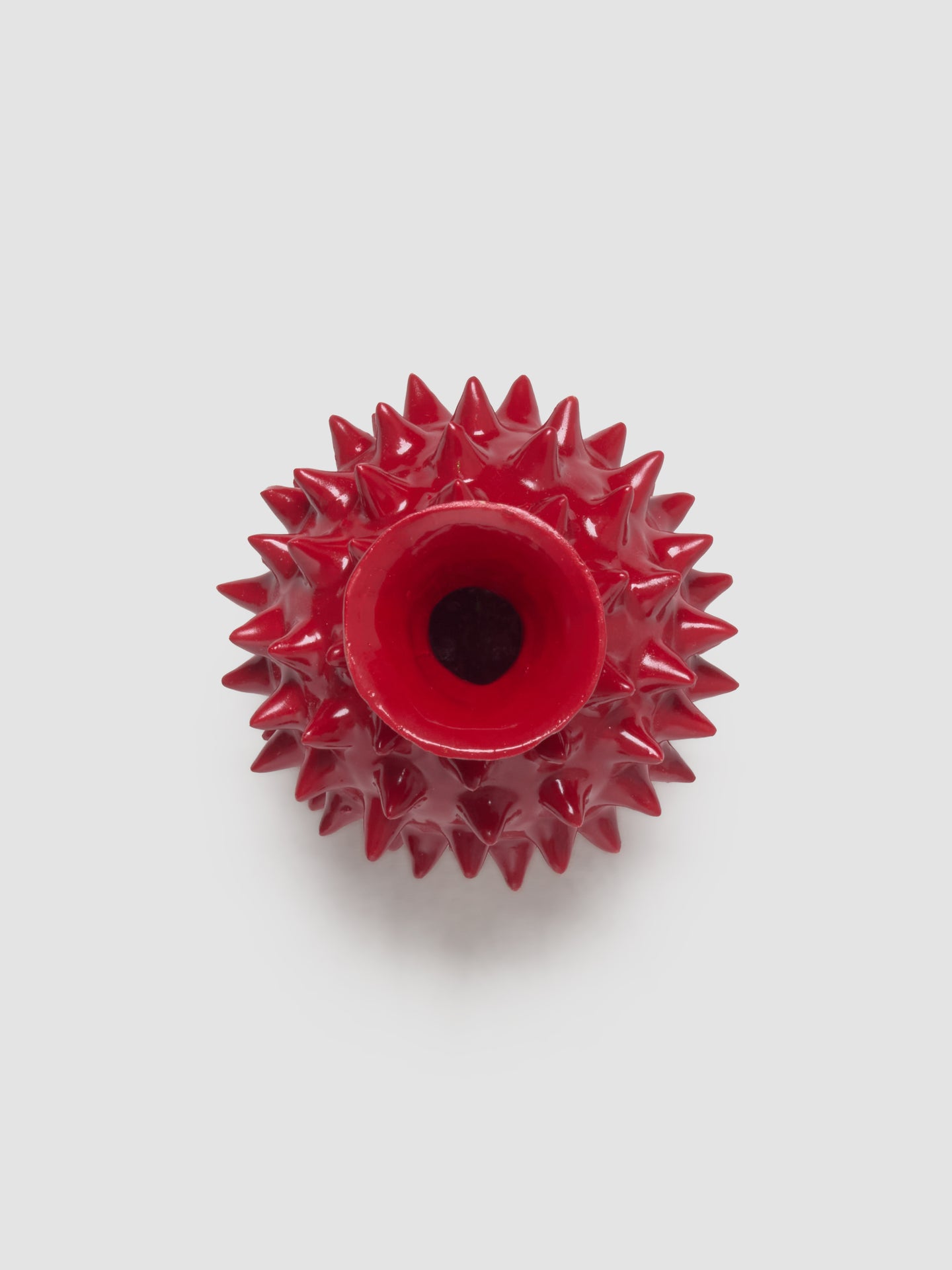 Spiky Baby Vase in Red