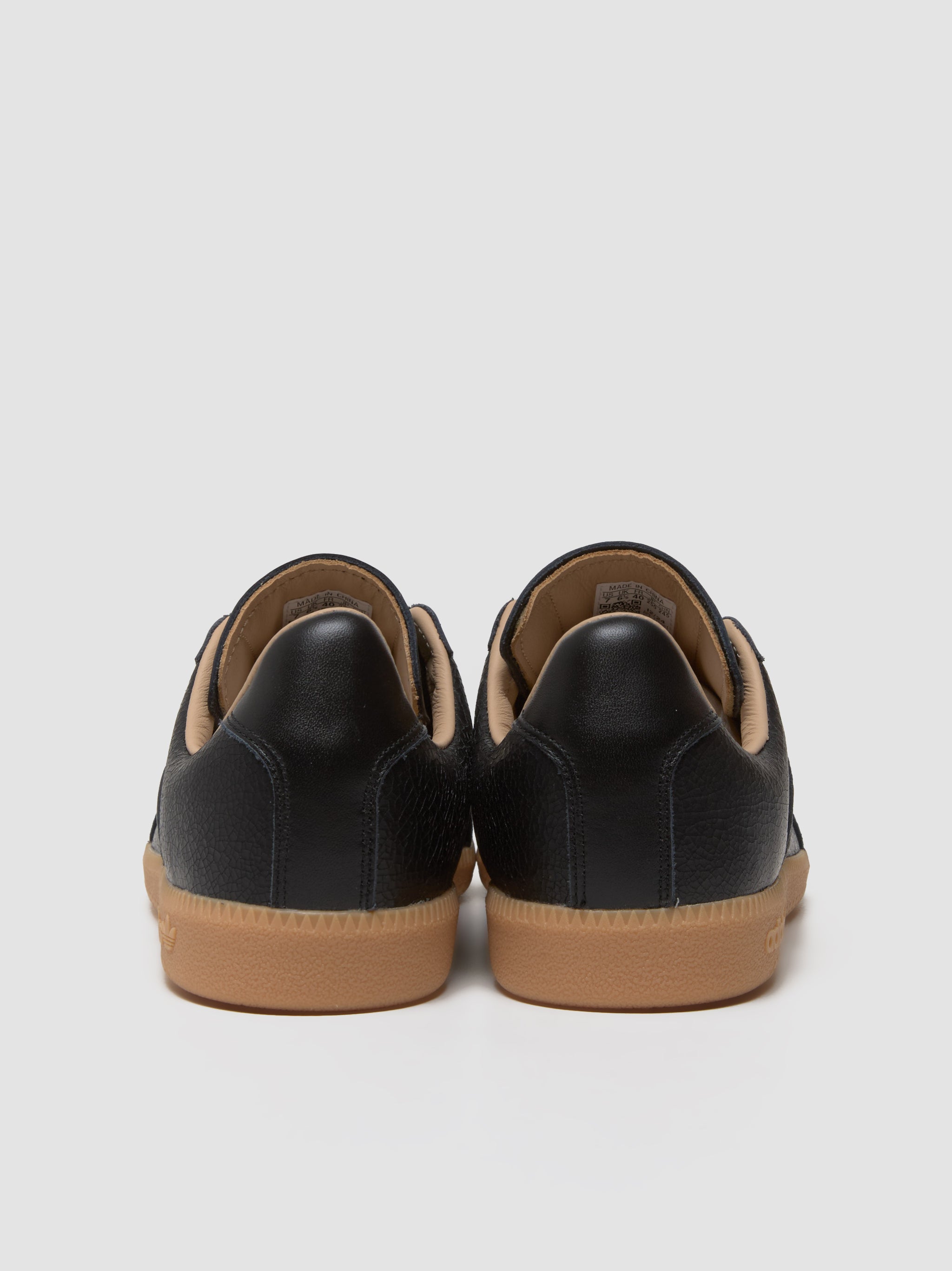 BW Army Lux Sneaker in Core Black & Gum