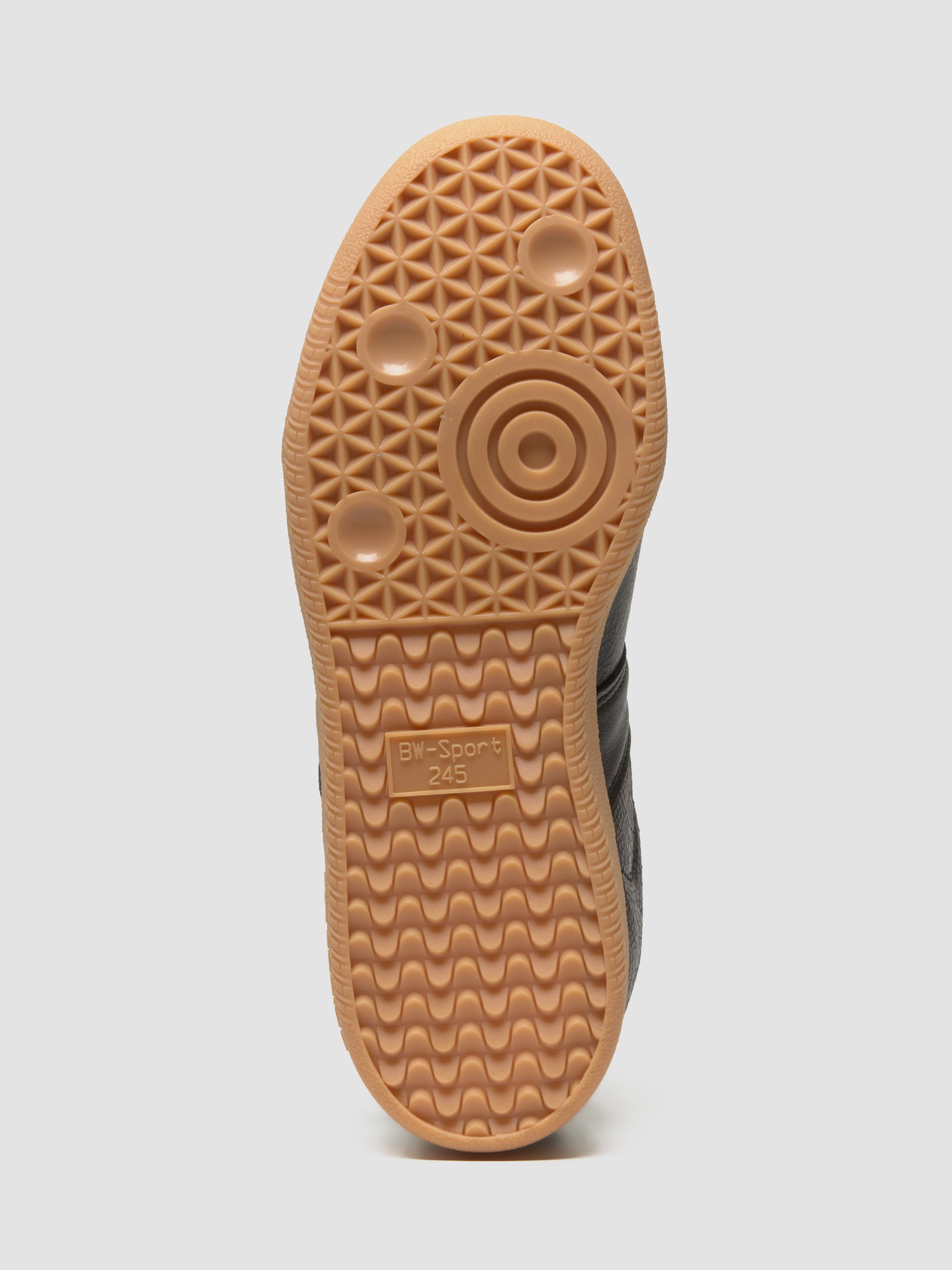 BW Army Lux Sneaker in Core Black & Gum