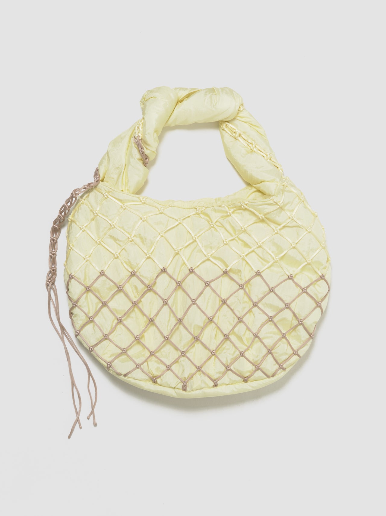 Oversized Macramist Bag in Banana