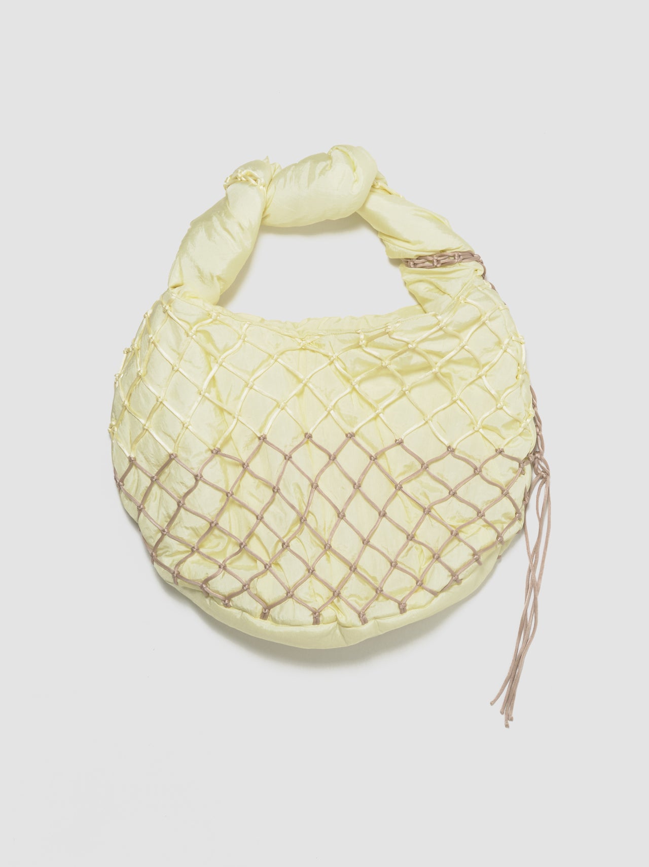 Oversized Macramist Bag in Banana