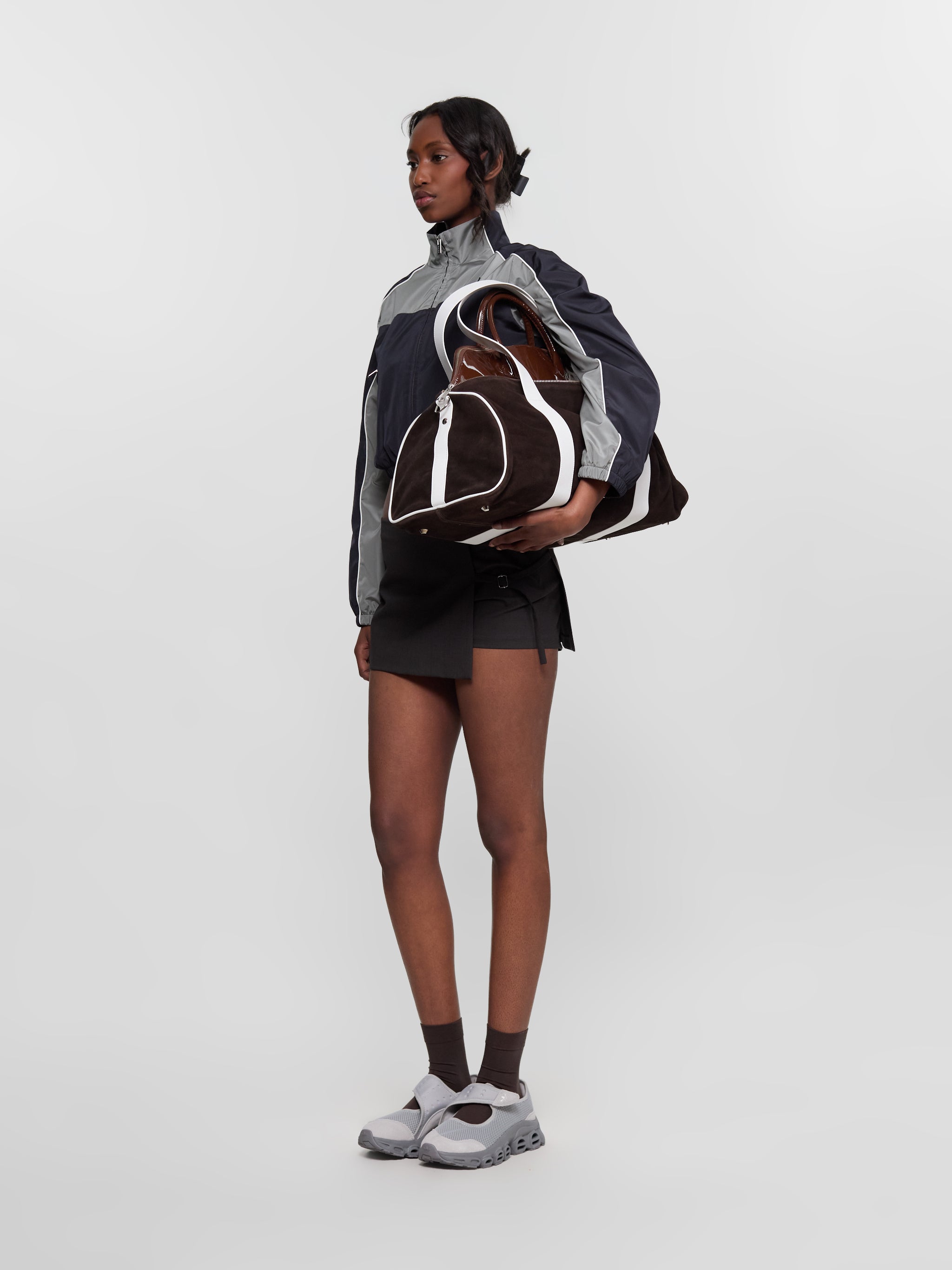 WMNS Adifom Megajane Sneaker in Grey Three & Silver Metallic