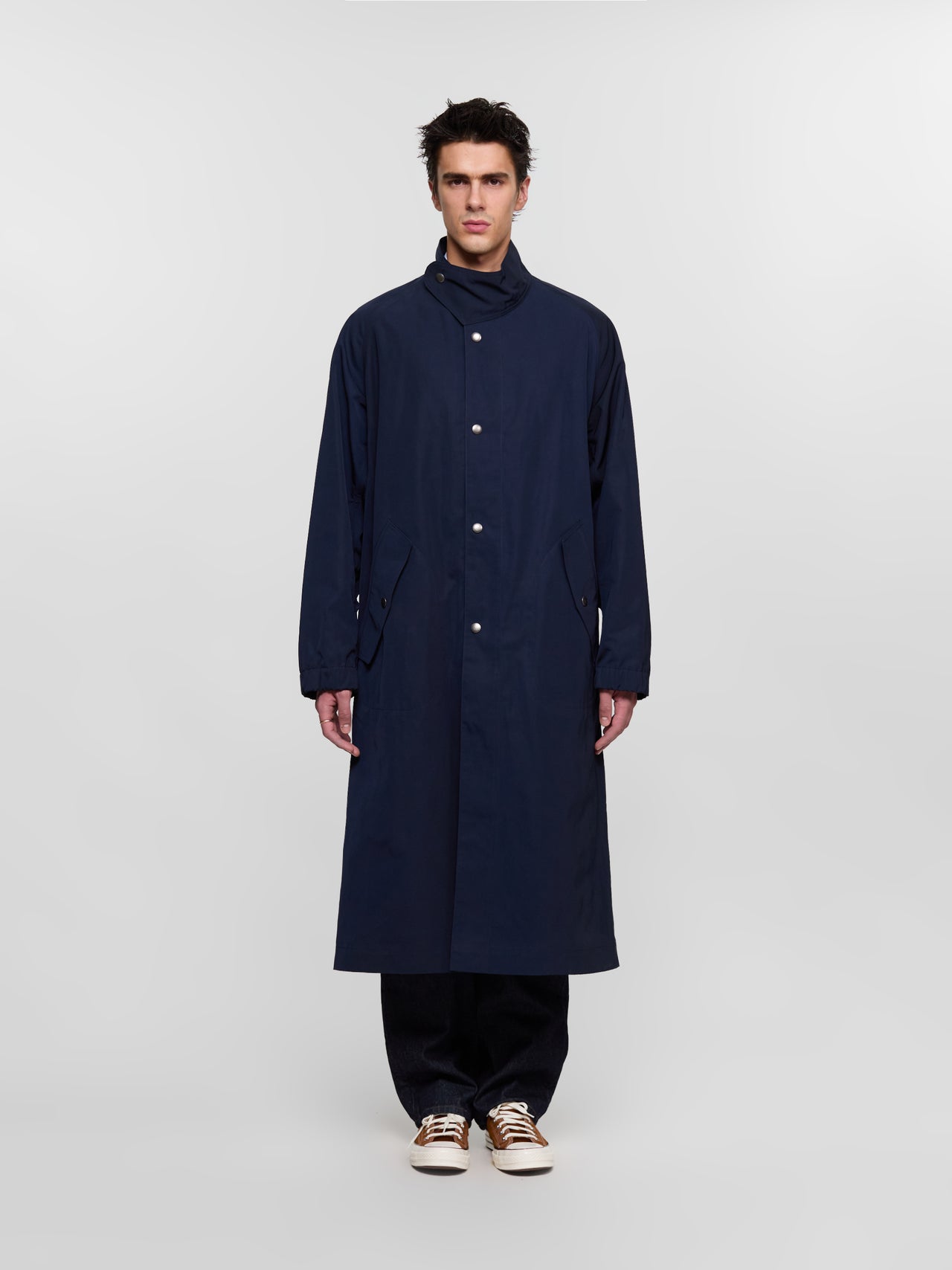Rannon Coat in Navy