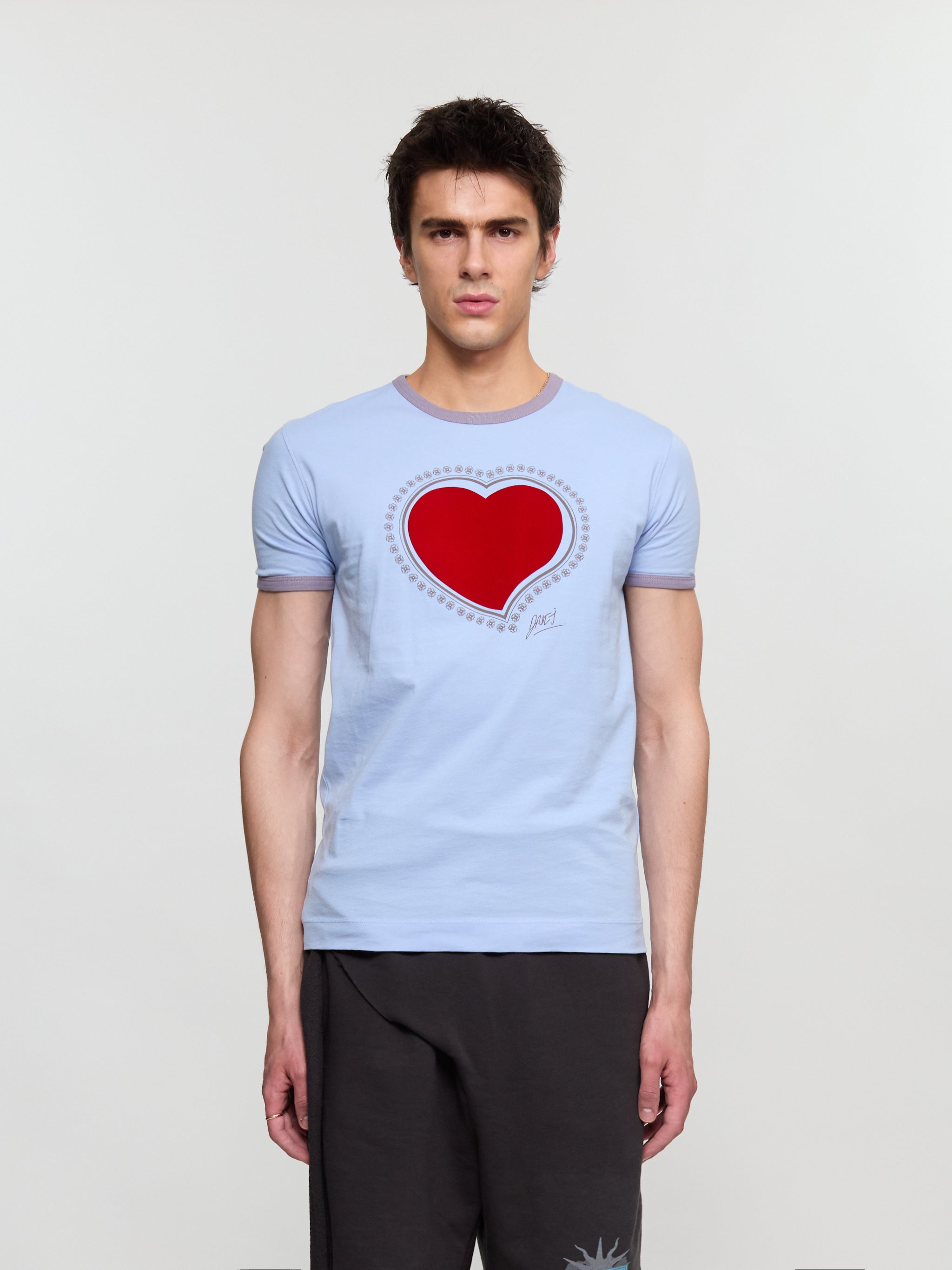 Helm T-Shirt in Pale Blue