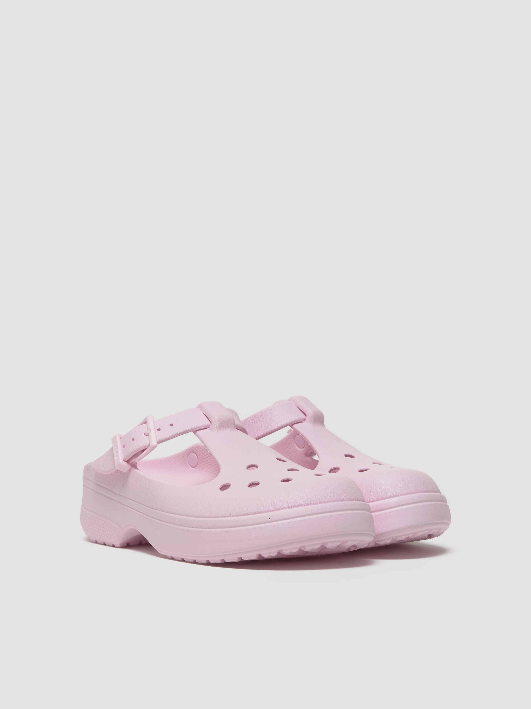 Classic Mary Jane Clog in Pink Milk