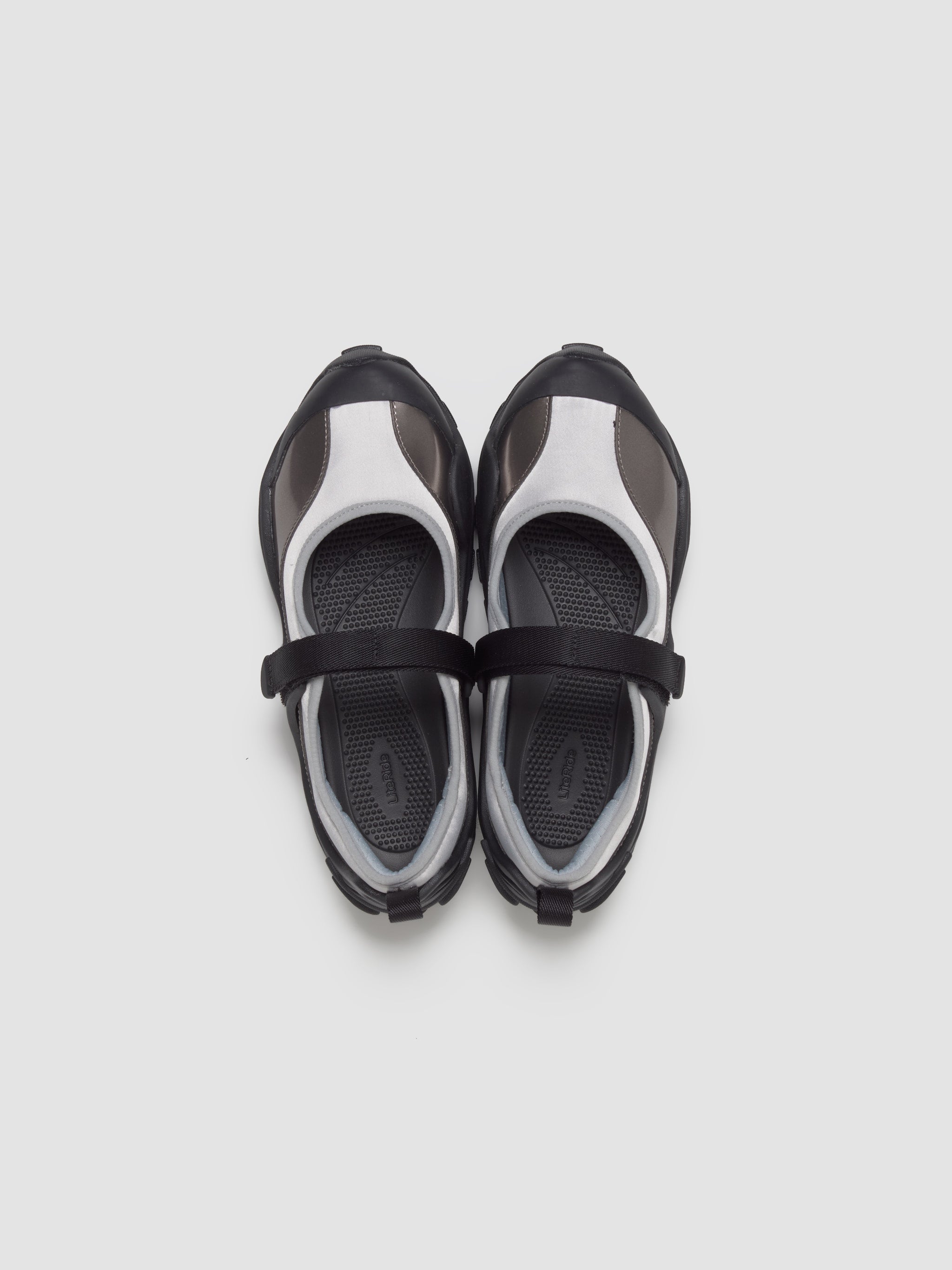 Terre Ballet Core in Black & Silver