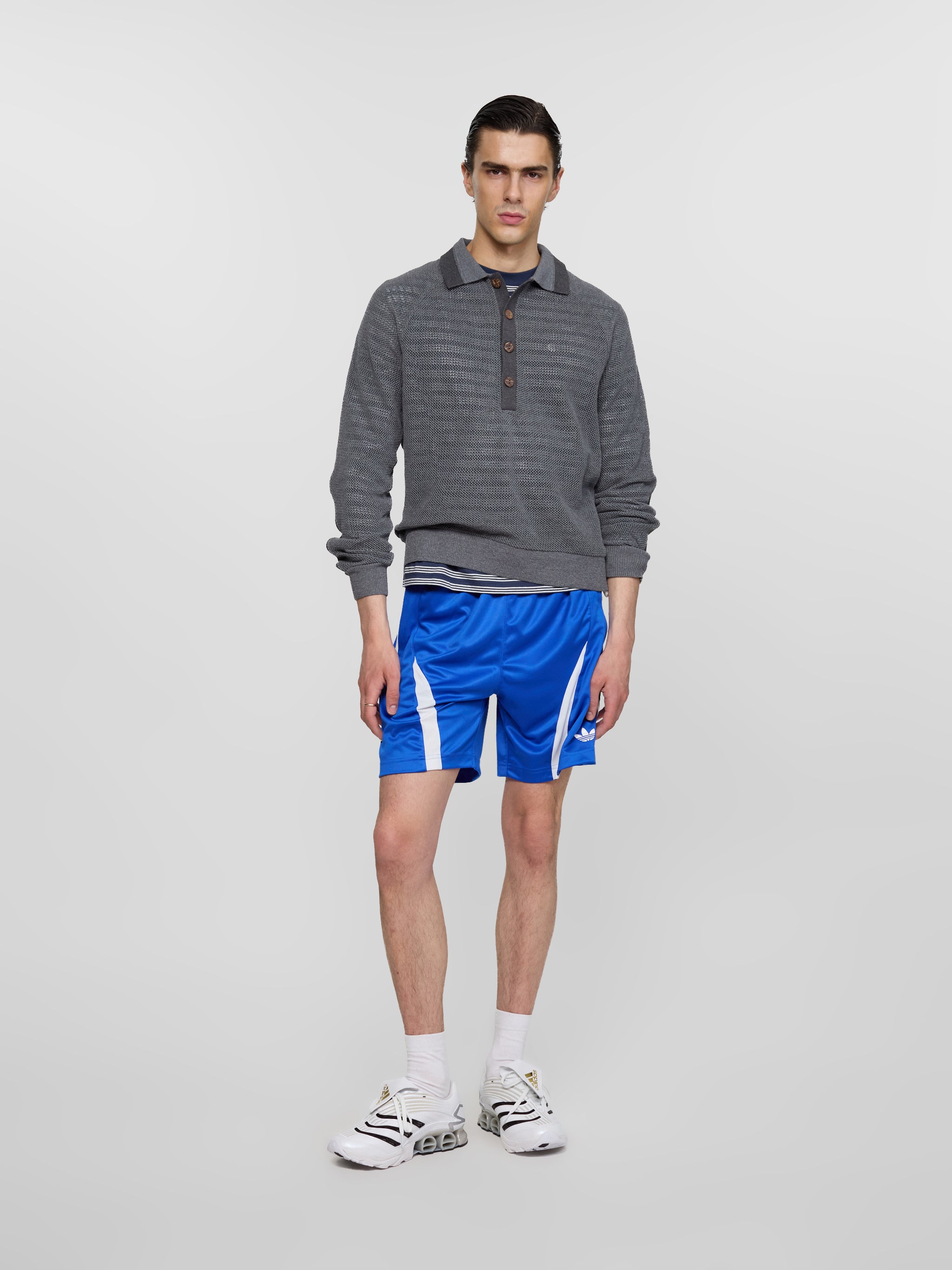 Predator Megaride Sneaker in White & Core Black