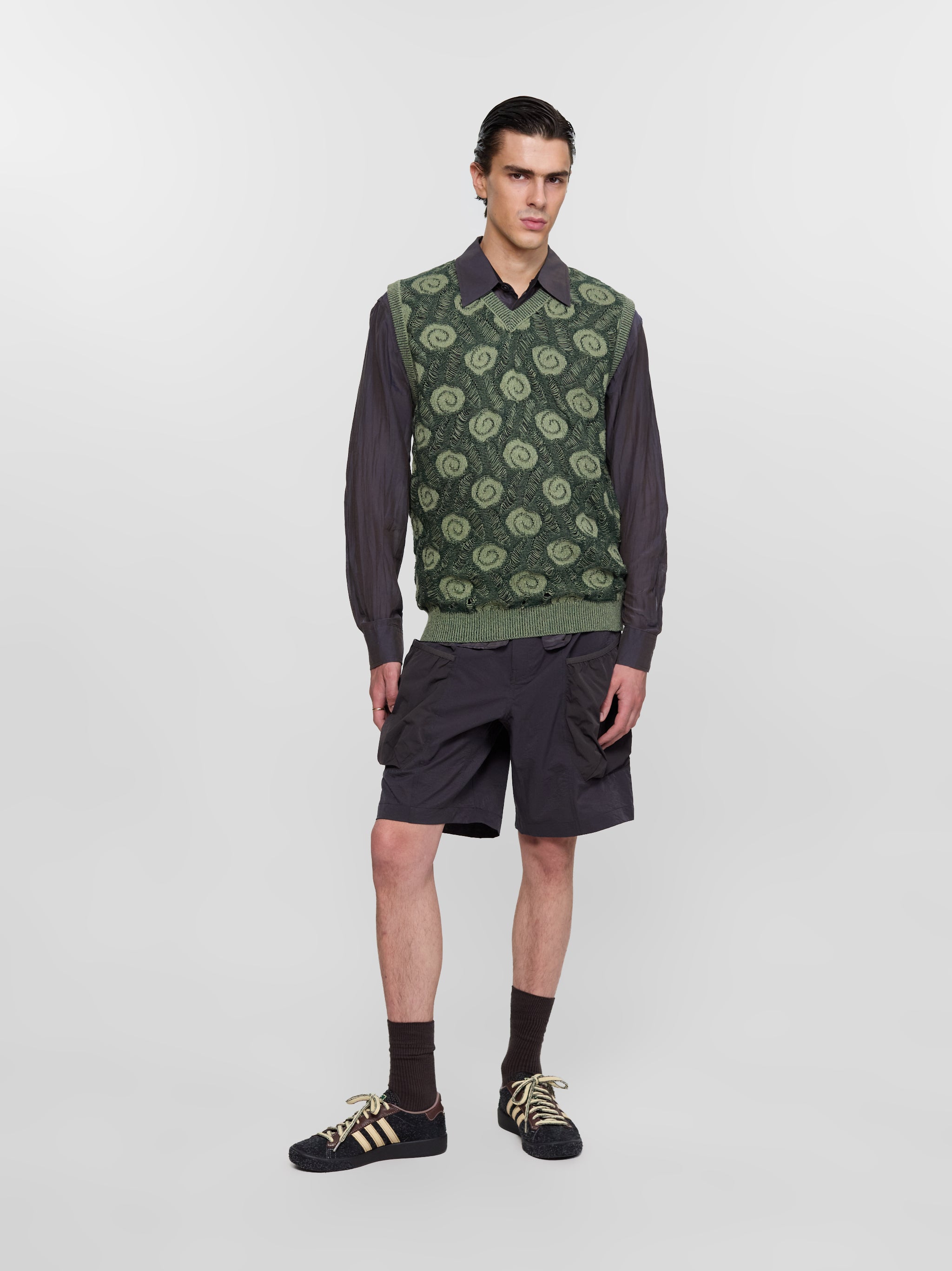 x Brain Dead Forest Hills Sneaker in Core Black & Pantone