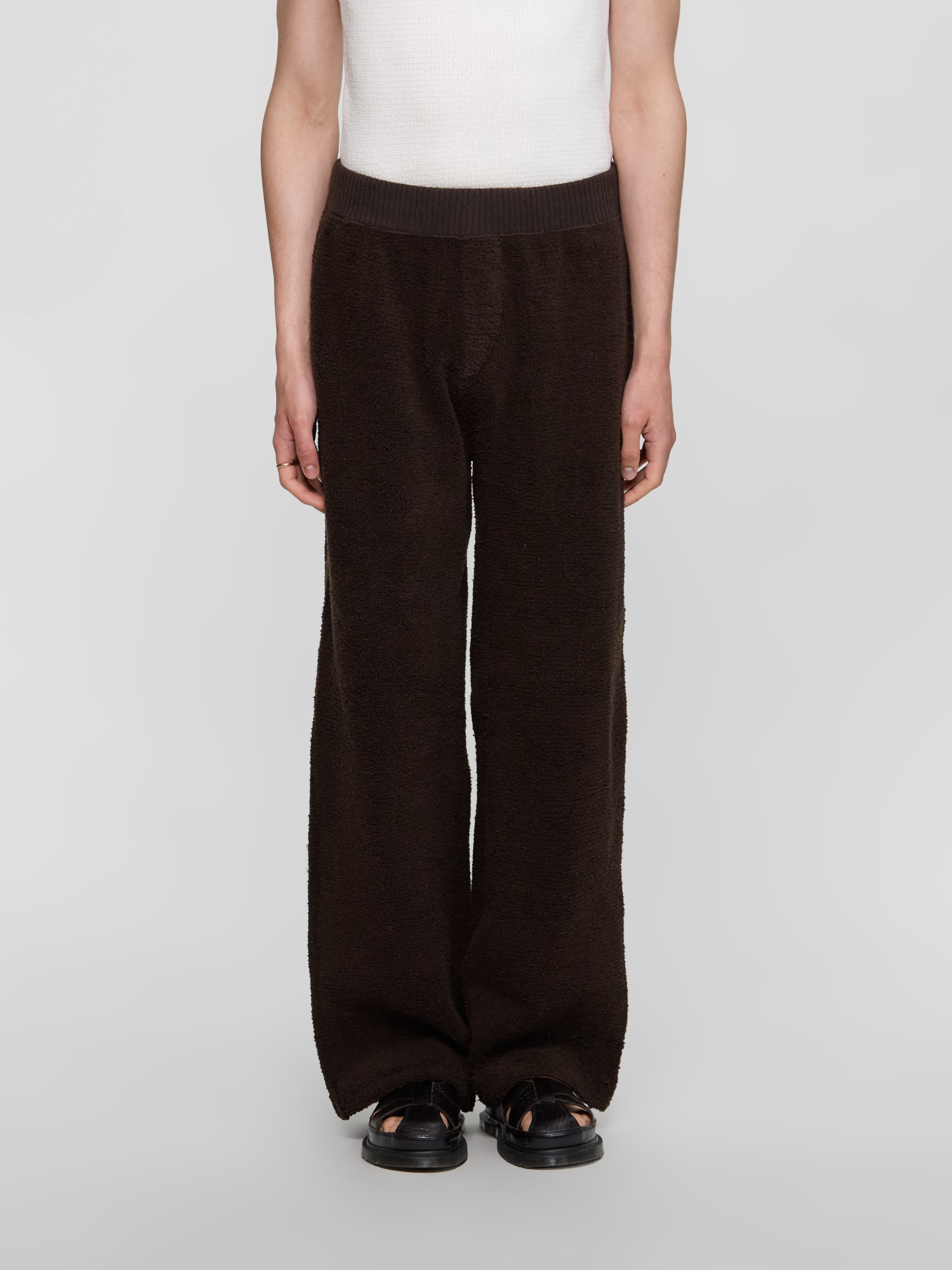 Towel Pants in Coffee