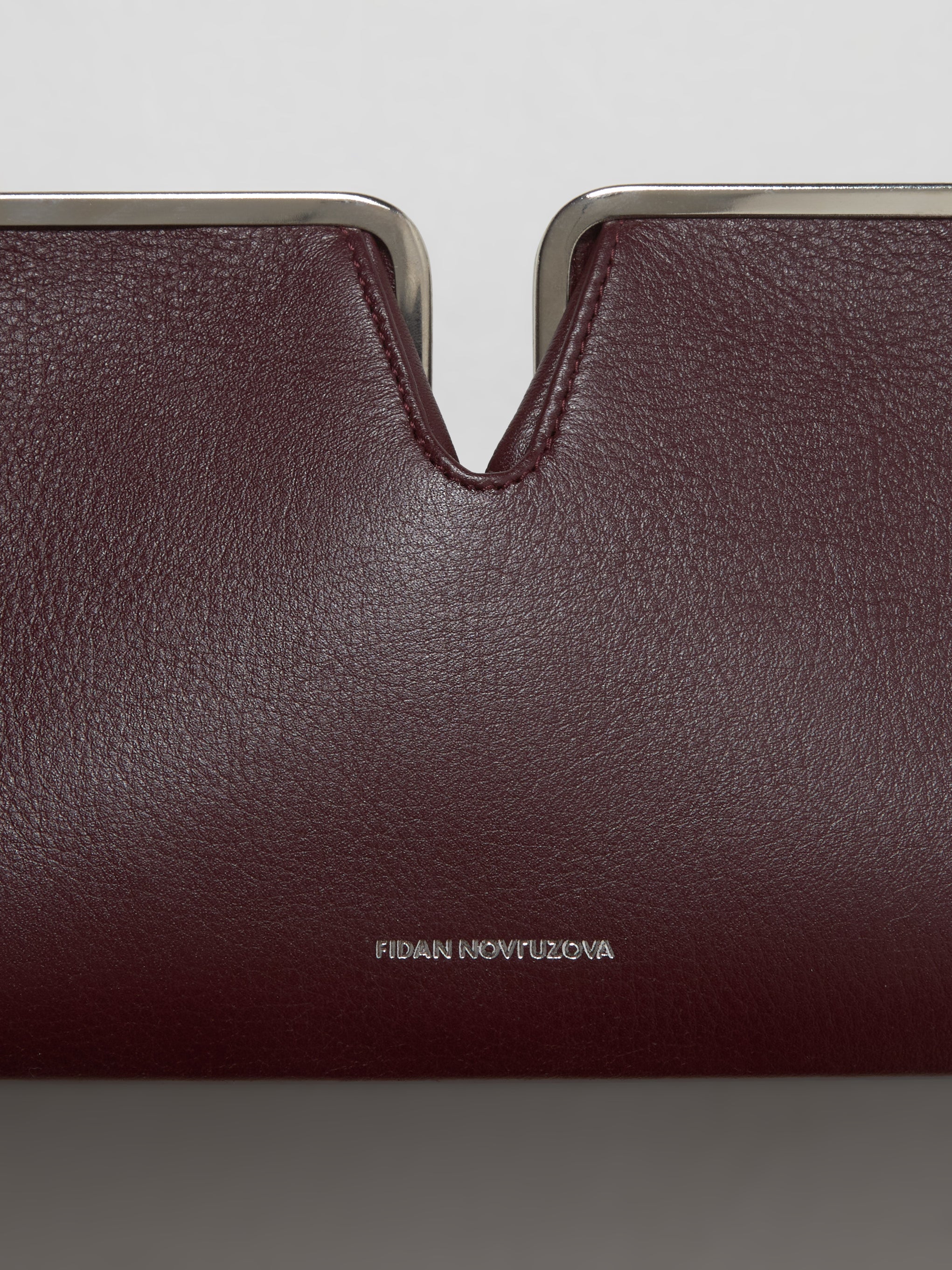 Bibi Baguette Bag in Dark Cherry