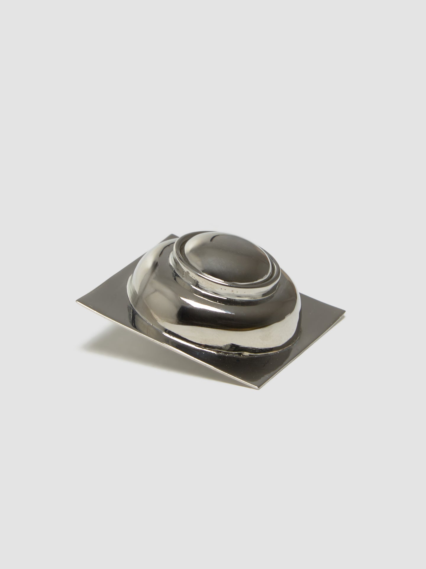 Margaux Geometric Earrings in Silver