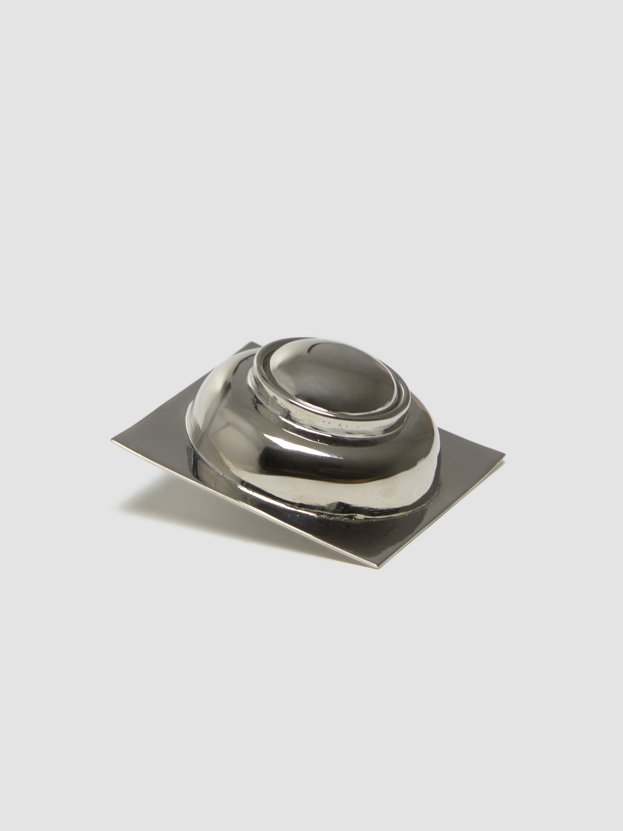 Margaux Geometric Earrings in Silver