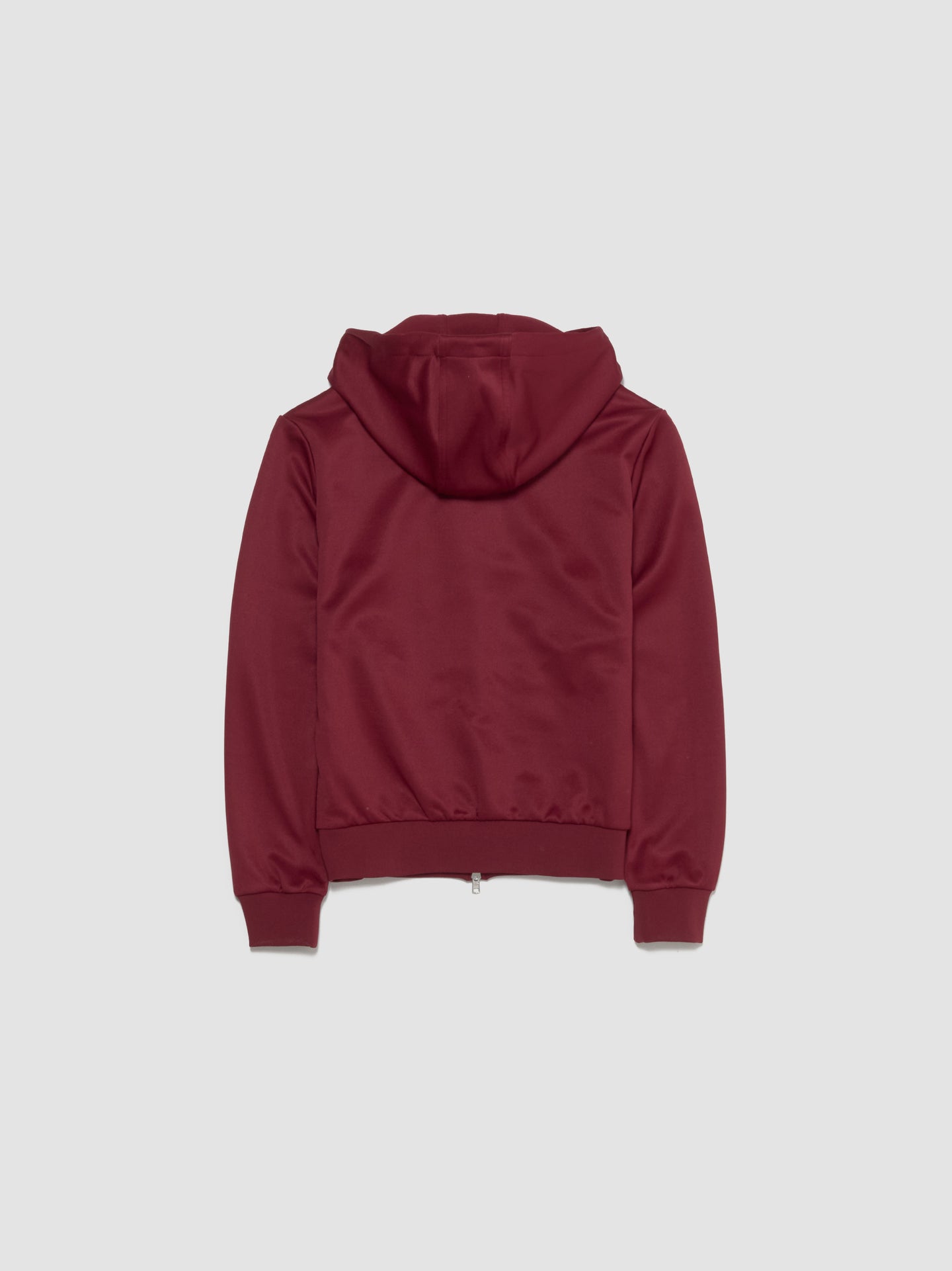 x Wales Bonner Track Zip Hoodie in Burgundy
