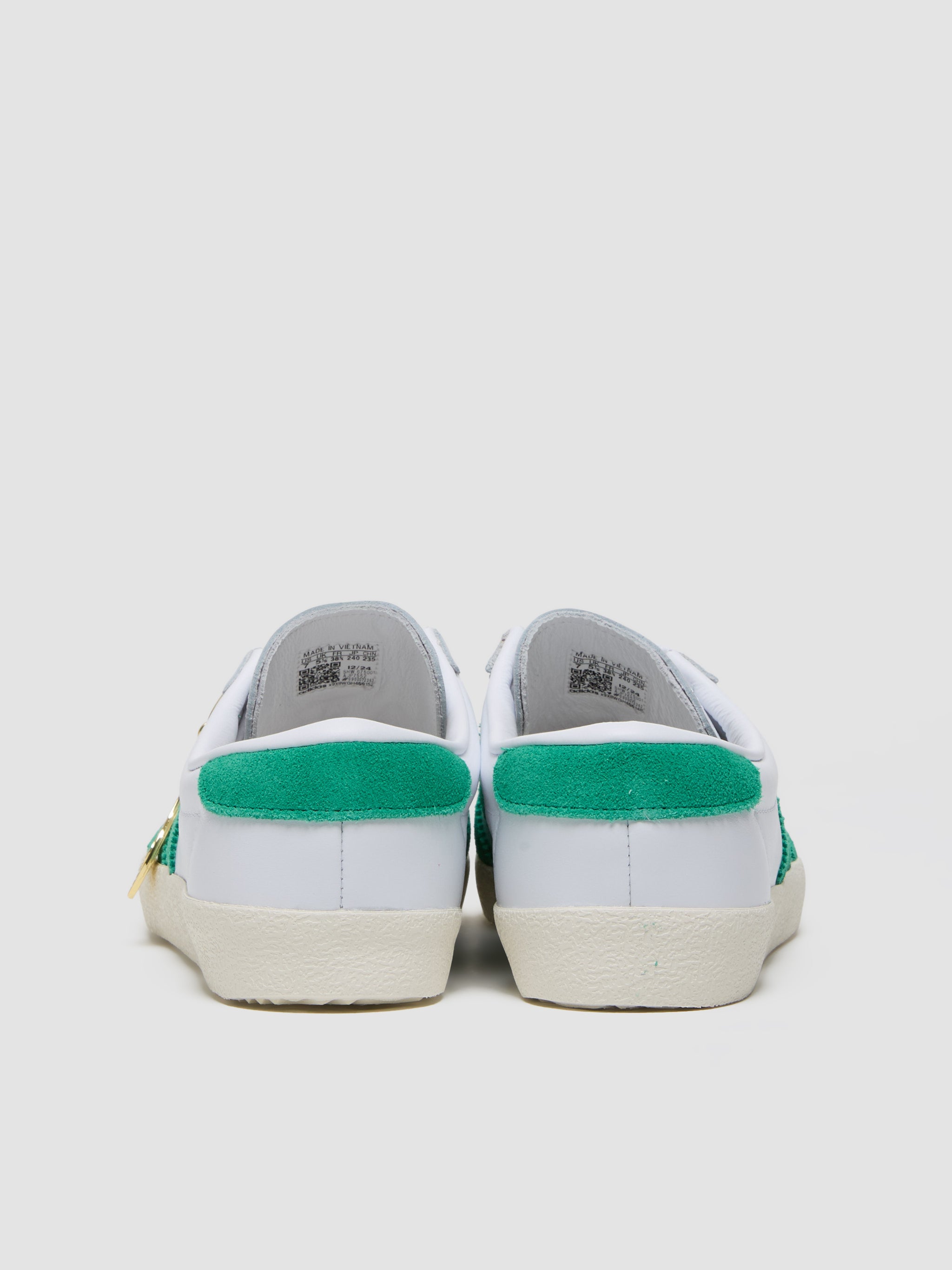 x Sporty & Rich WMNS Blanc Sneaker in Cloud White & Court Green