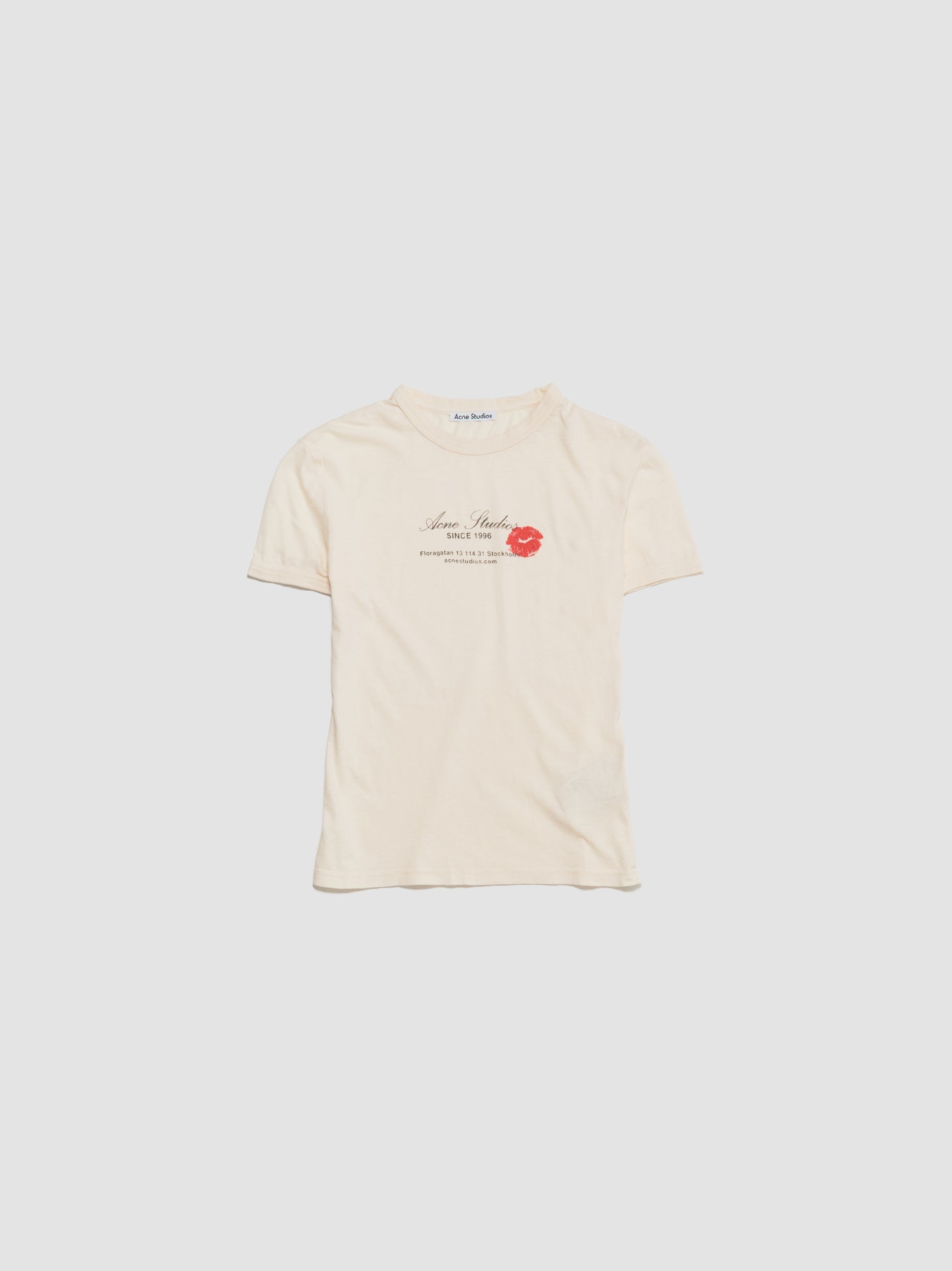 Logo T-Shirt in Pearl Grey