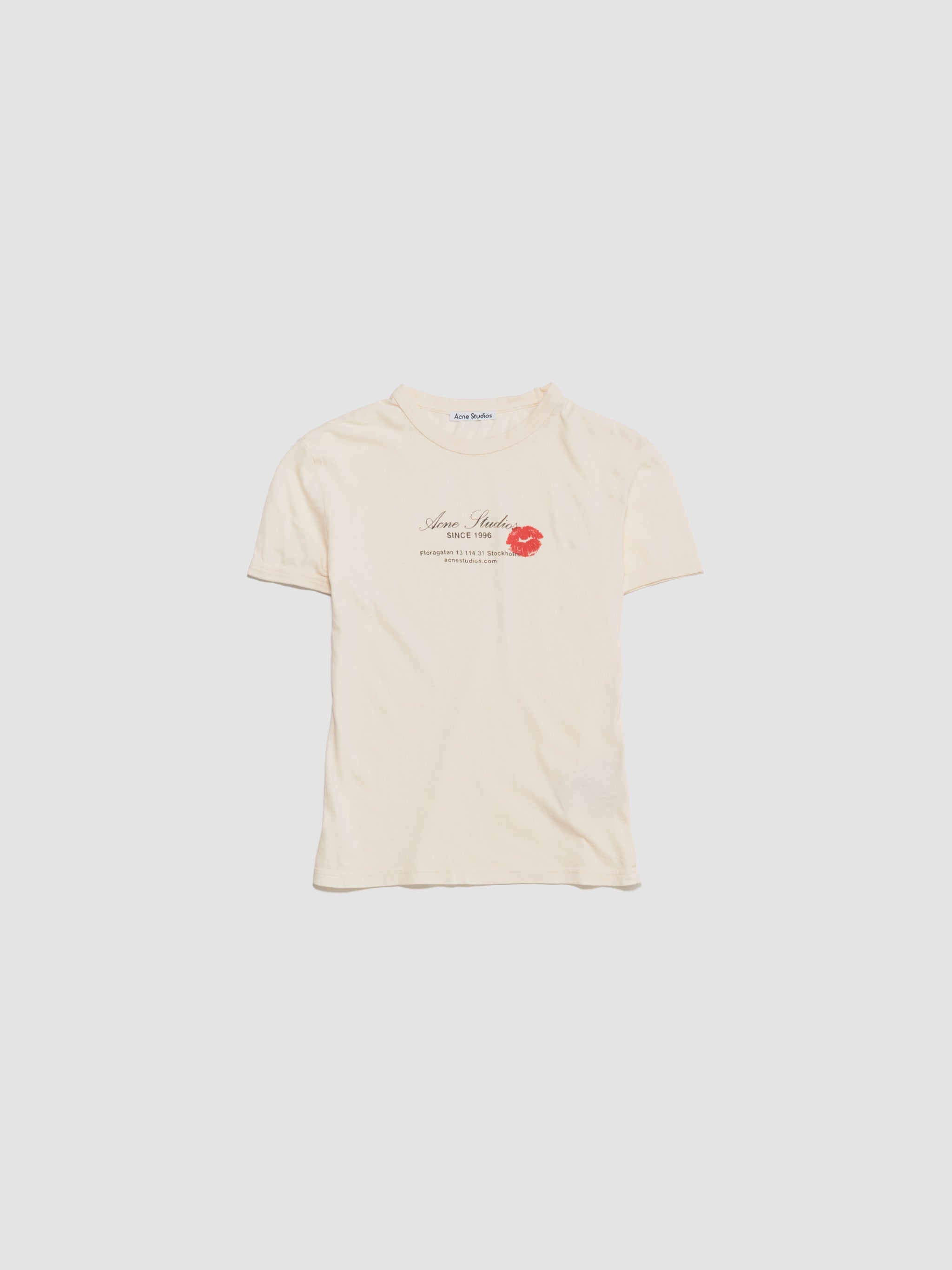Logo T-Shirt in Pearl Grey
