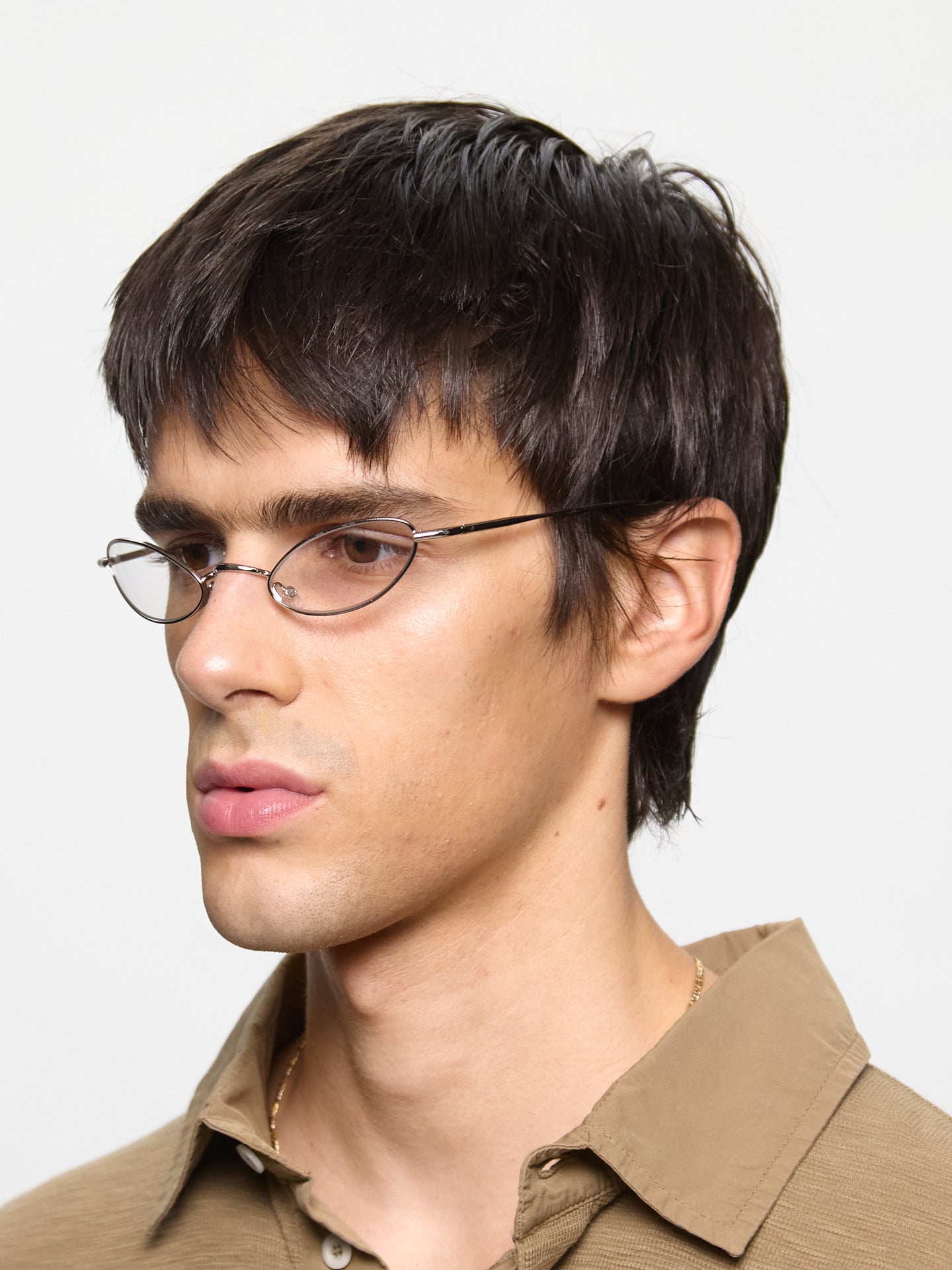 Steel Sunglasses in Transparent