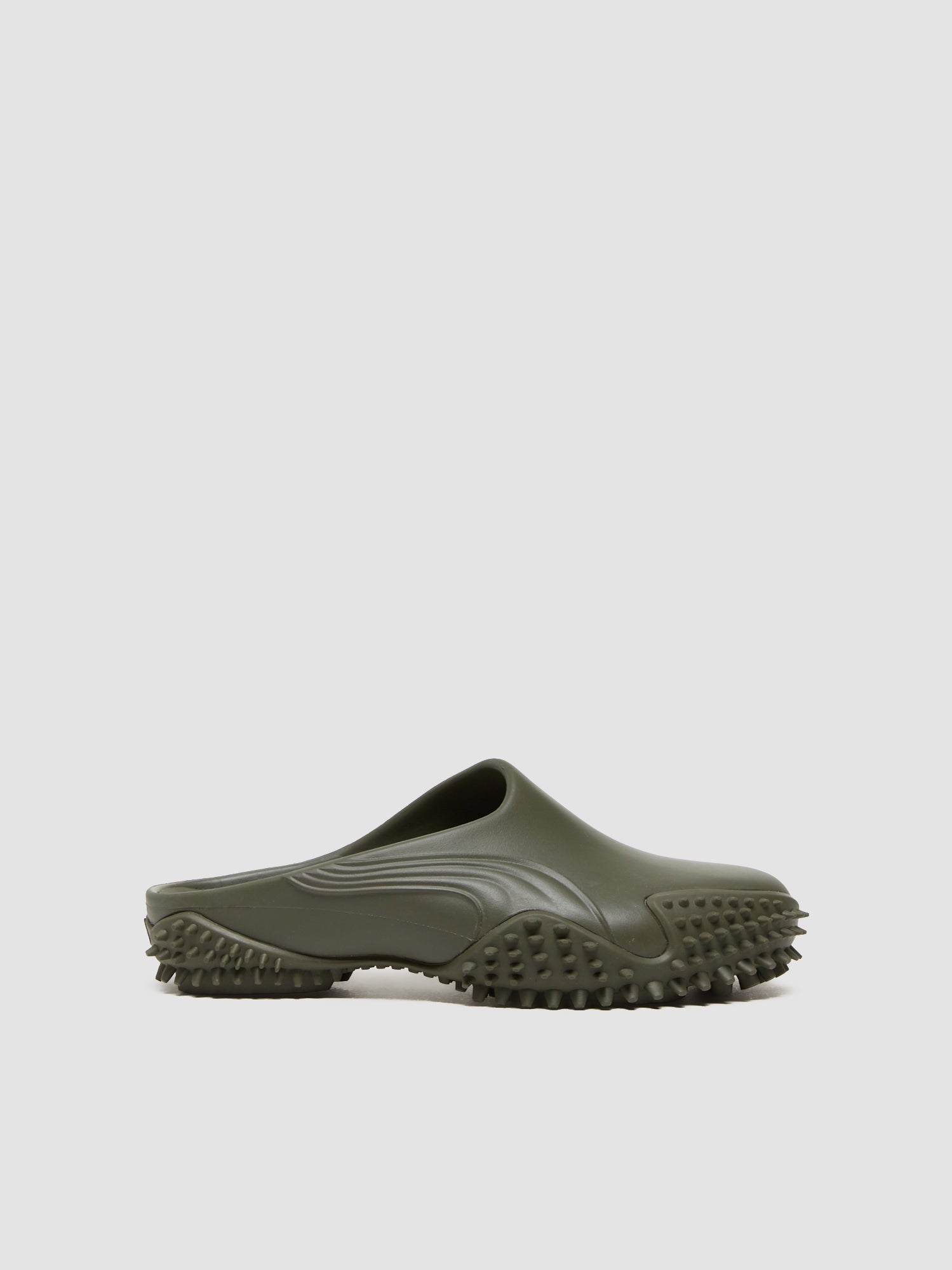 x Louis-Gabriel Nouchi Mostro Mule in Dark Olive