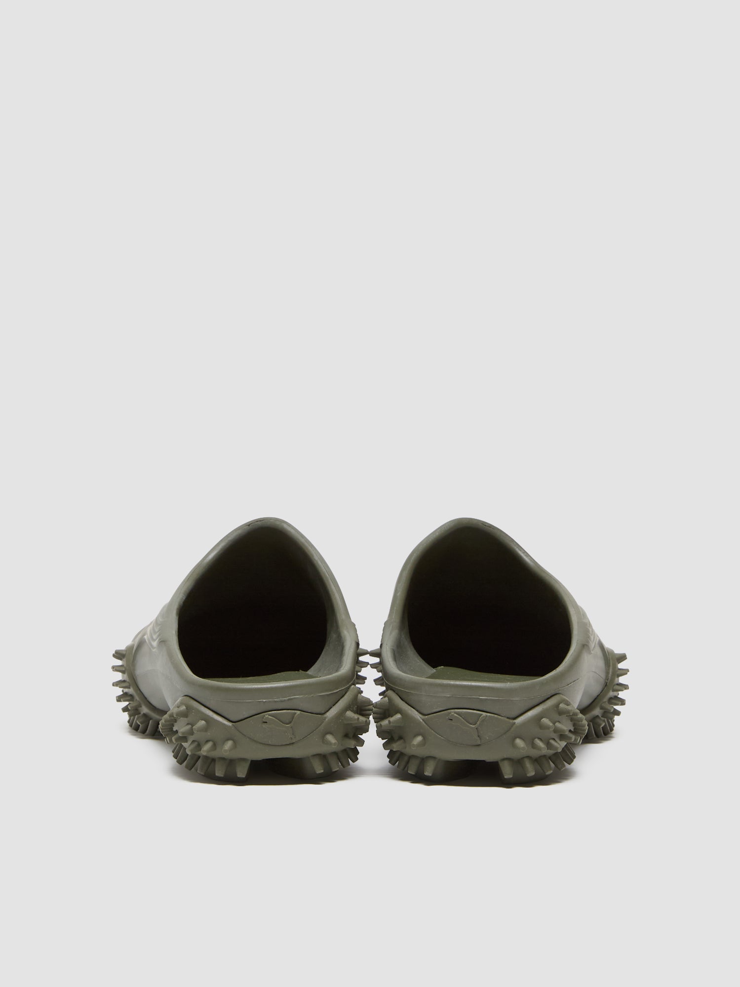 x Louis-Gabriel Nouchi Mostro Mule in Dark Olive