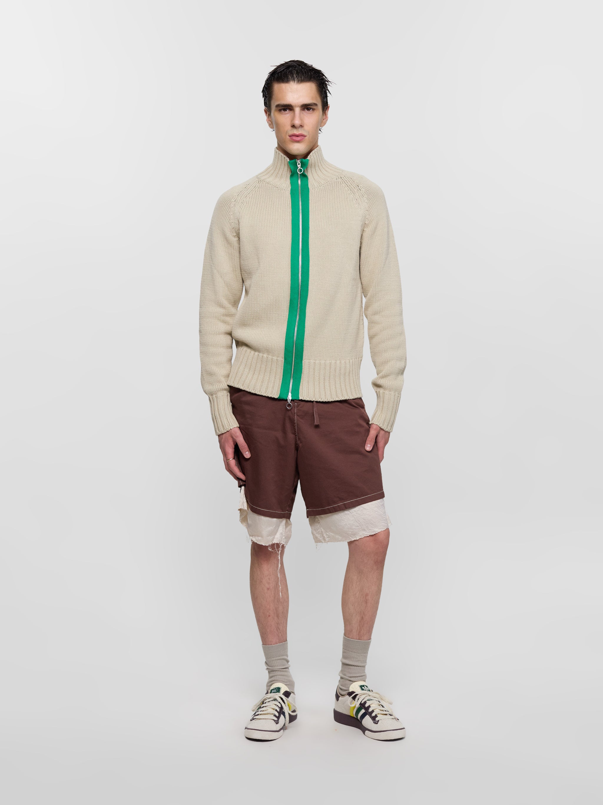 x Brain Dead Forest Hills Sneaker in Cream White & Pantone