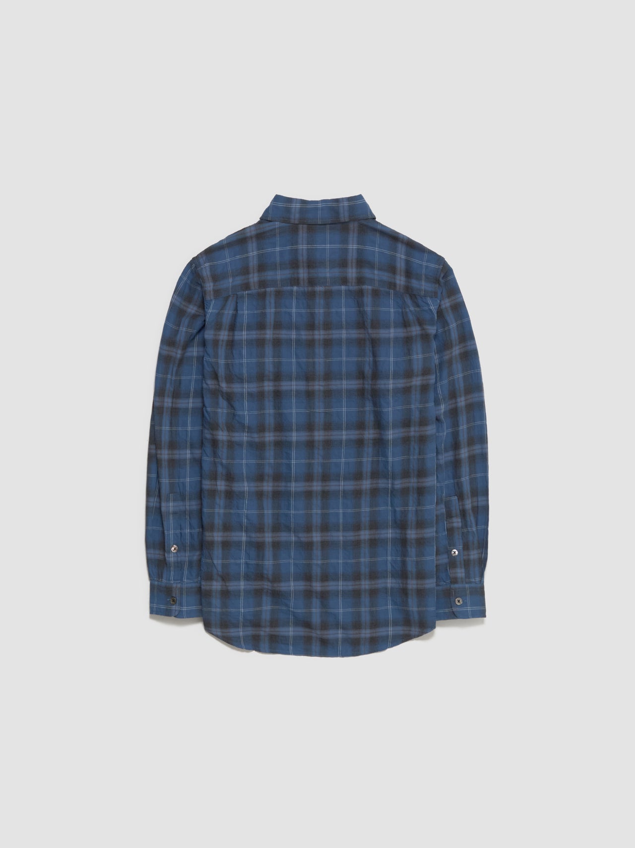 Beach Plaid Shirt in Blue