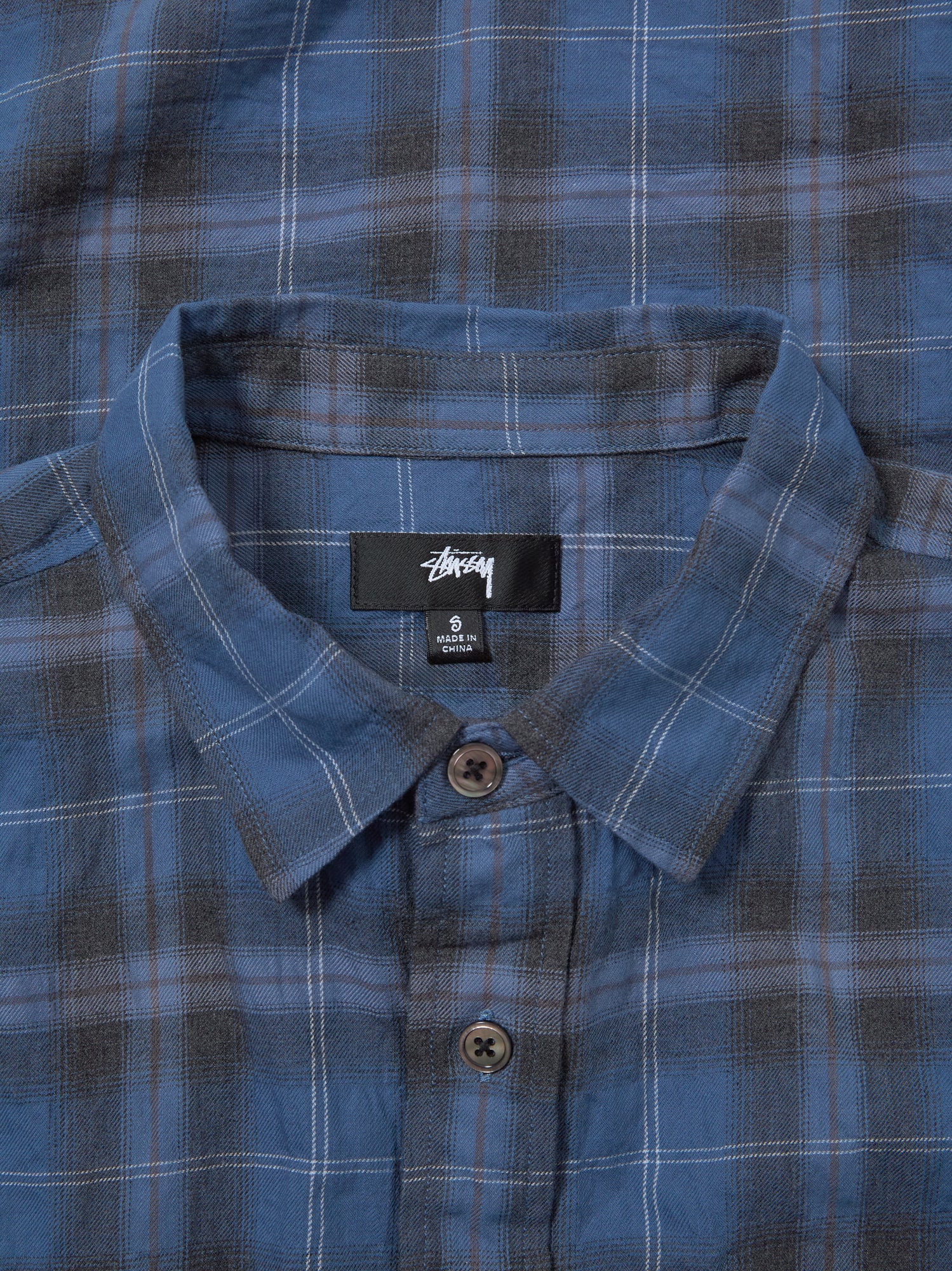 Beach Plaid Shirt in Blue