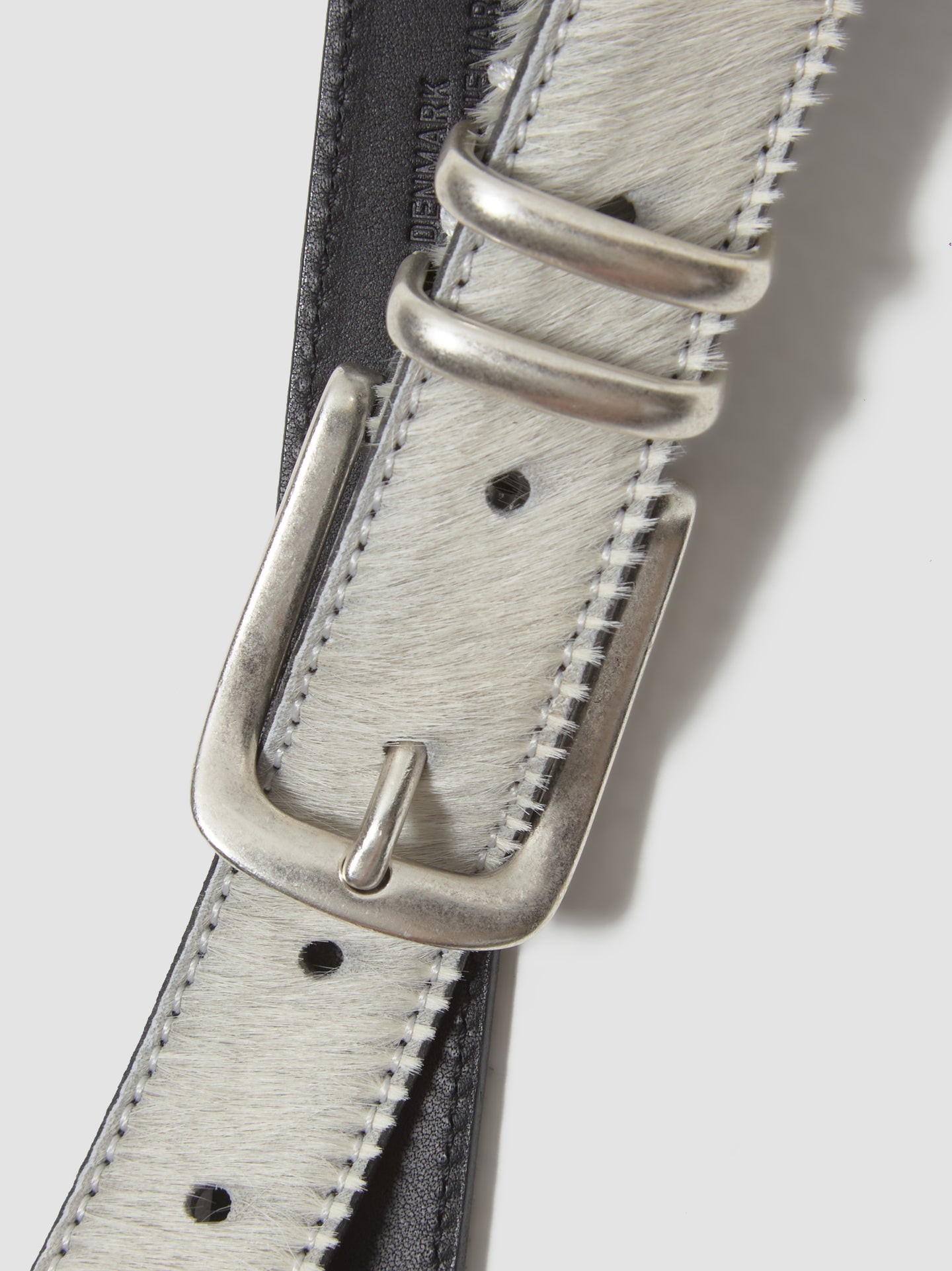 M2433 Pony Belt in White