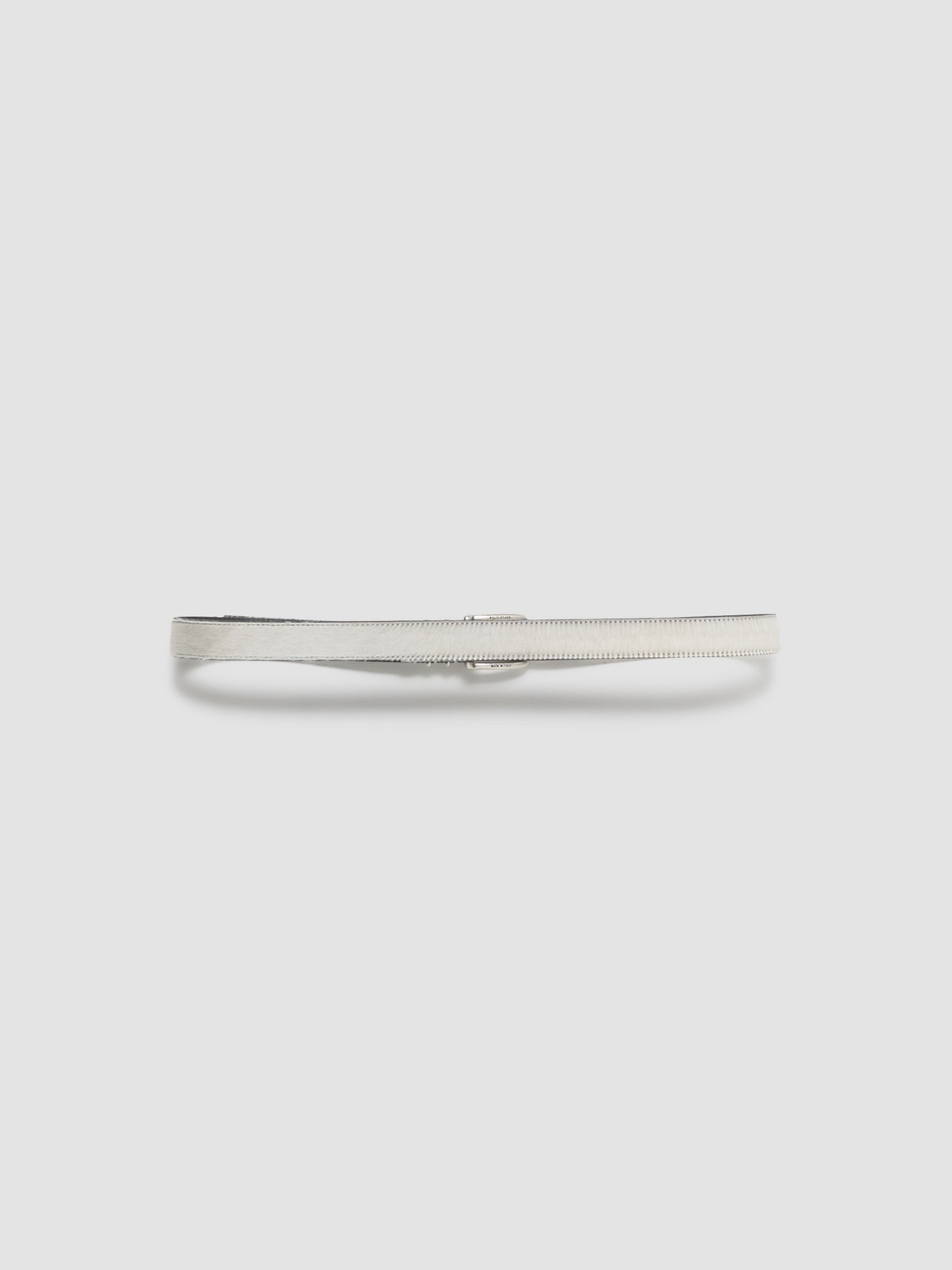 M2433 Pony Belt in White