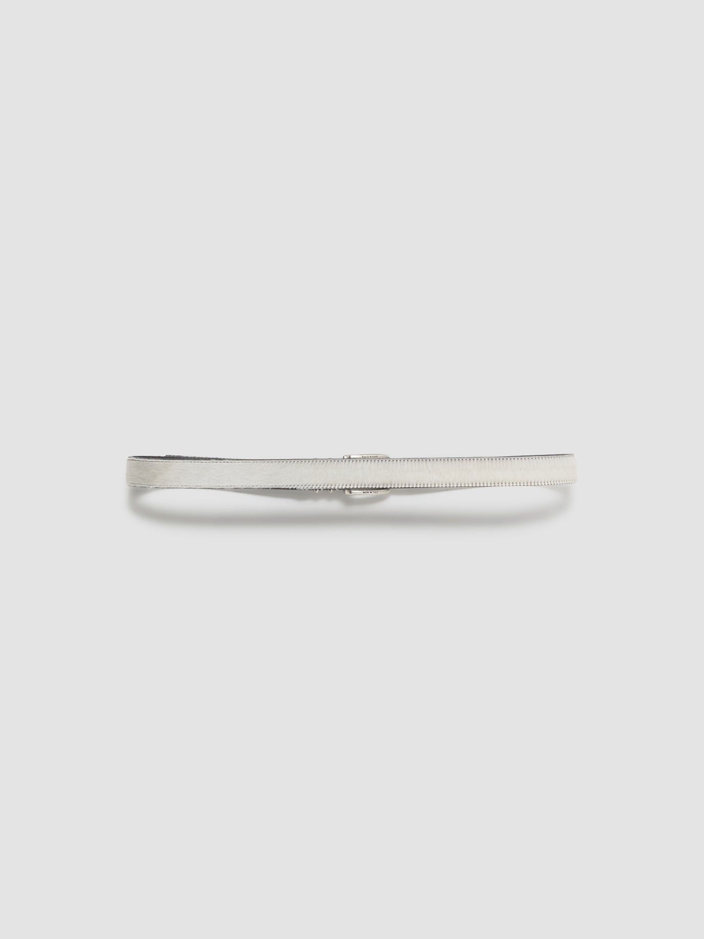 M2433 Pony Belt in White