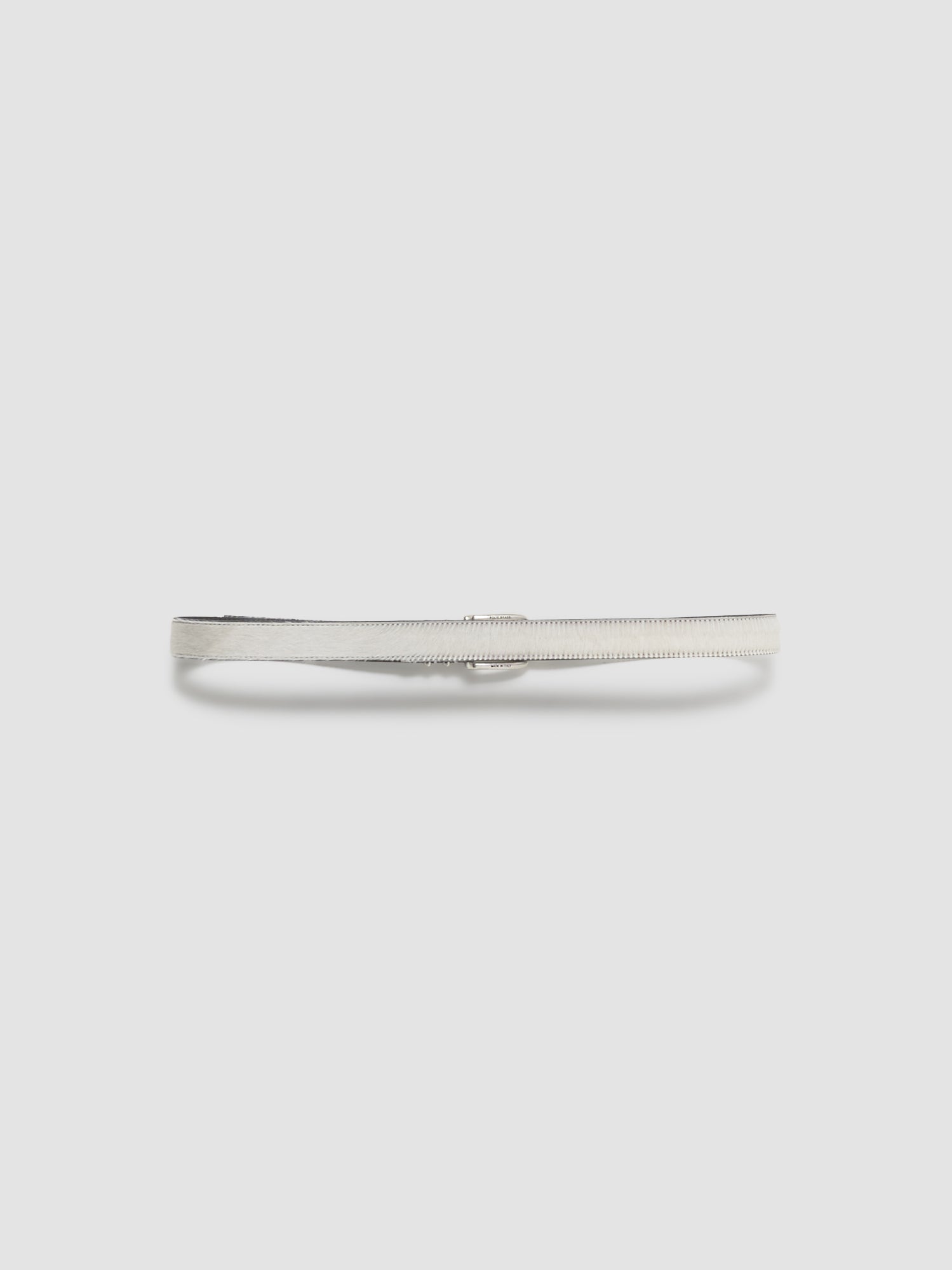 M2433 Pony Belt in White