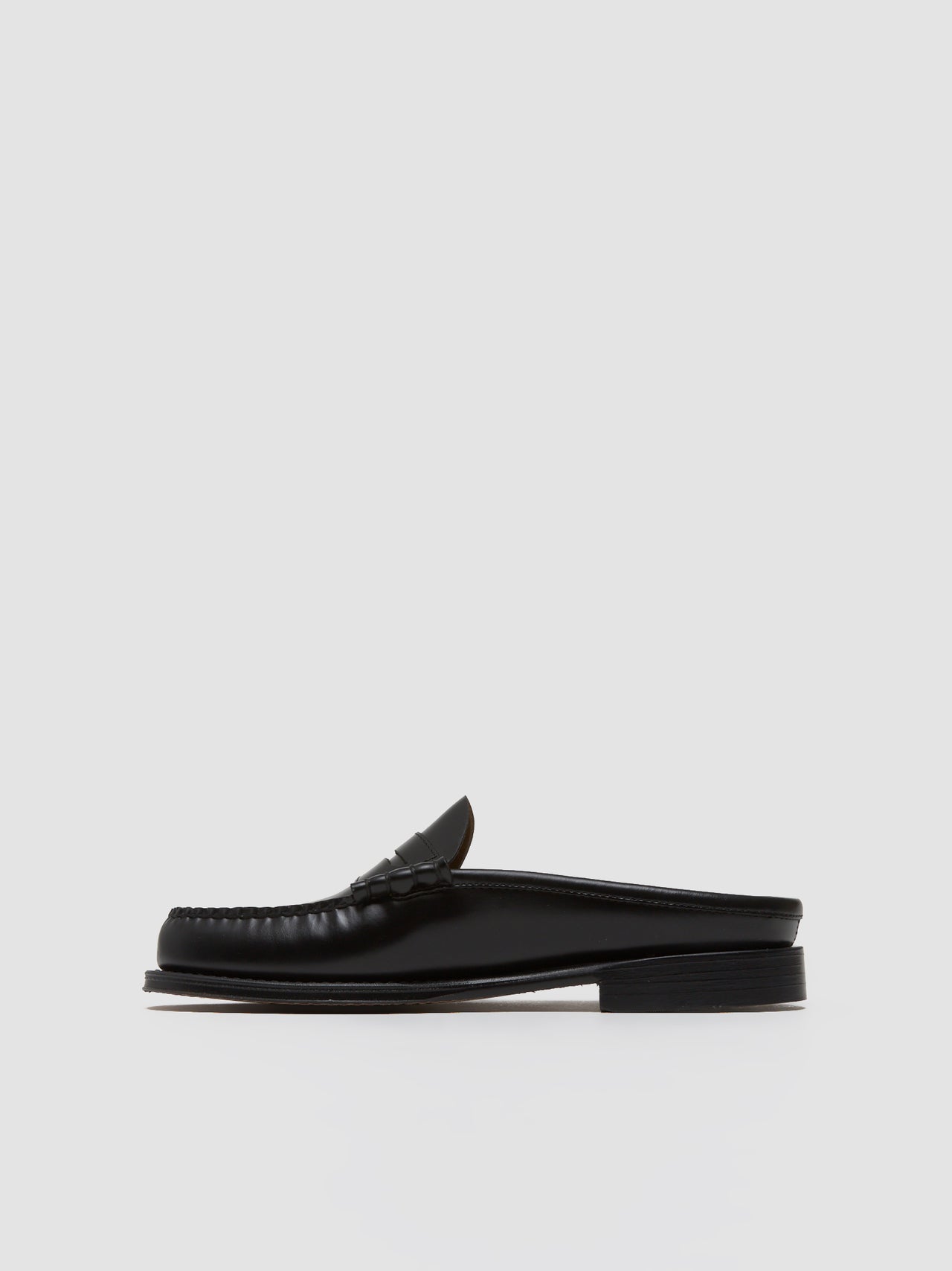 Weejun Heritage Larson Slide Loafers in Black