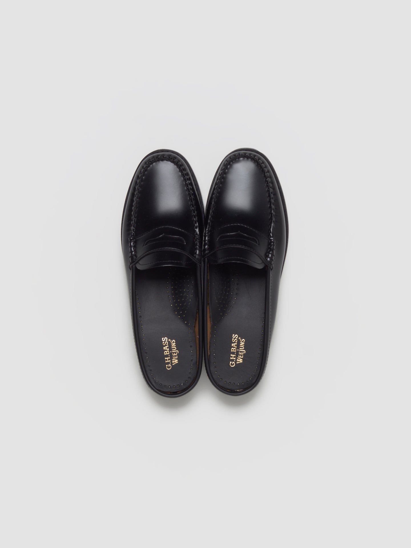 Women's Weejun Penny Slide Loafers in Black