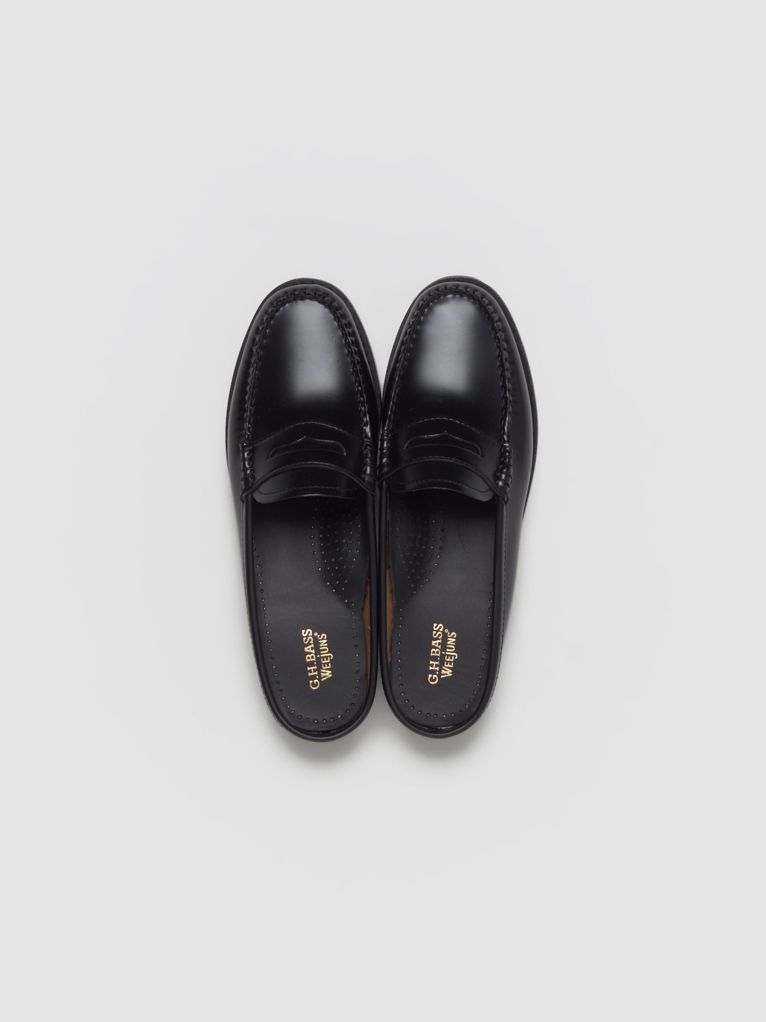 Women's Weejun Penny Slide Loafers in Black