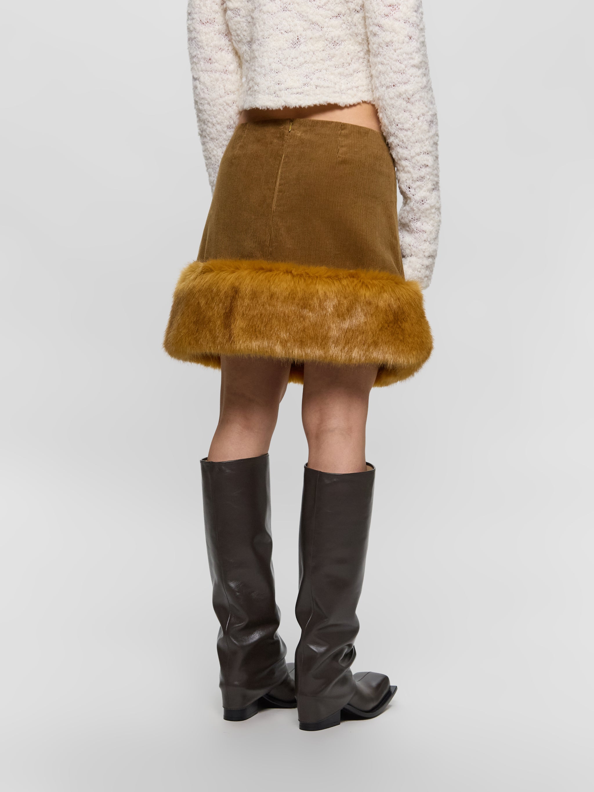 Fox Orange Skirt in Fox Orange