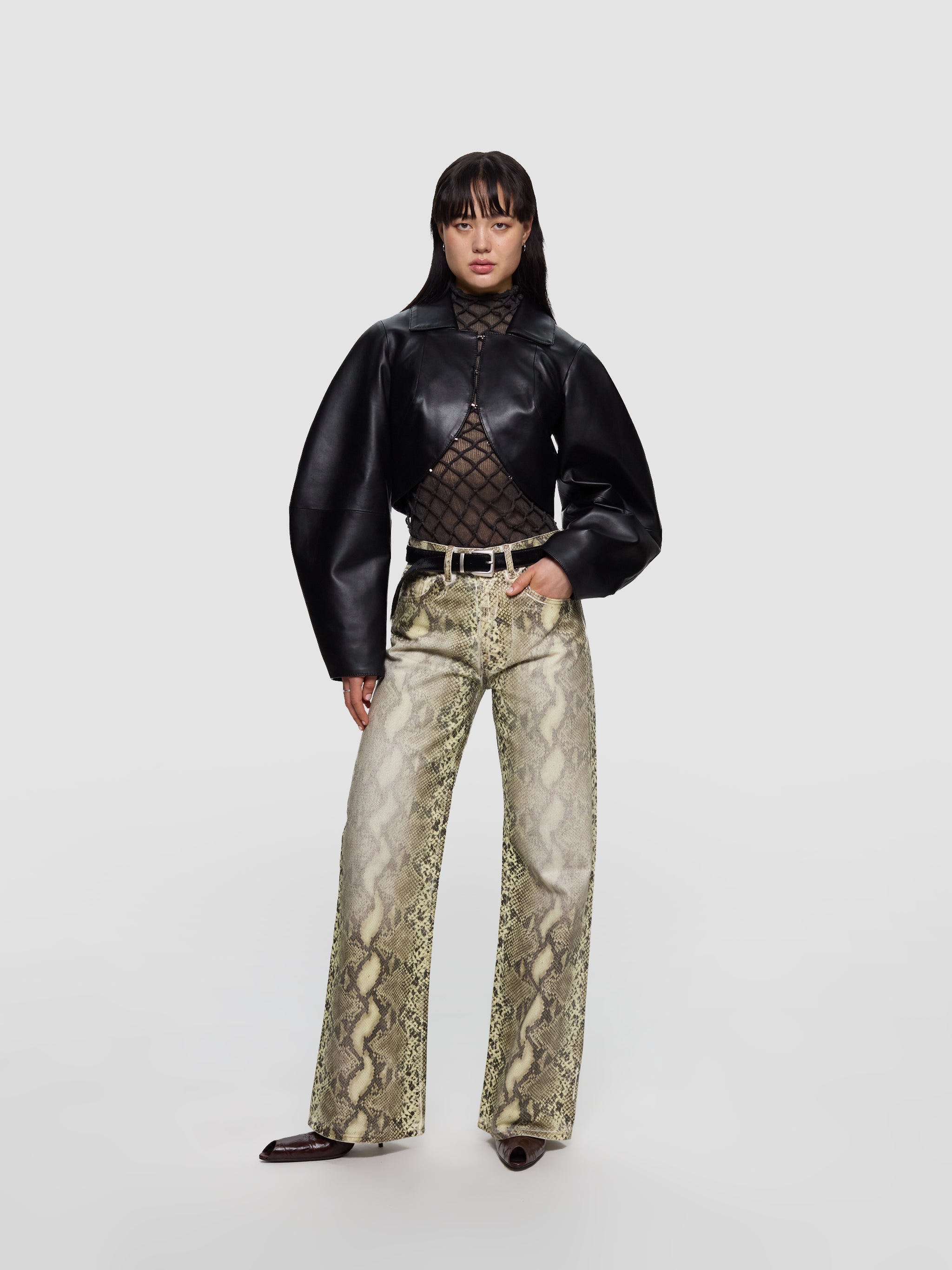 M2418 Pony Belt in Black