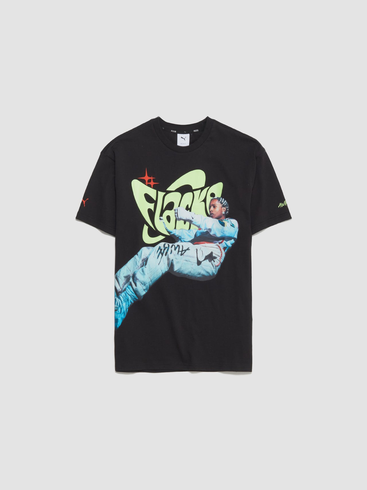 x A$AP ROCKY Flacko Drive T-Shirt in Black